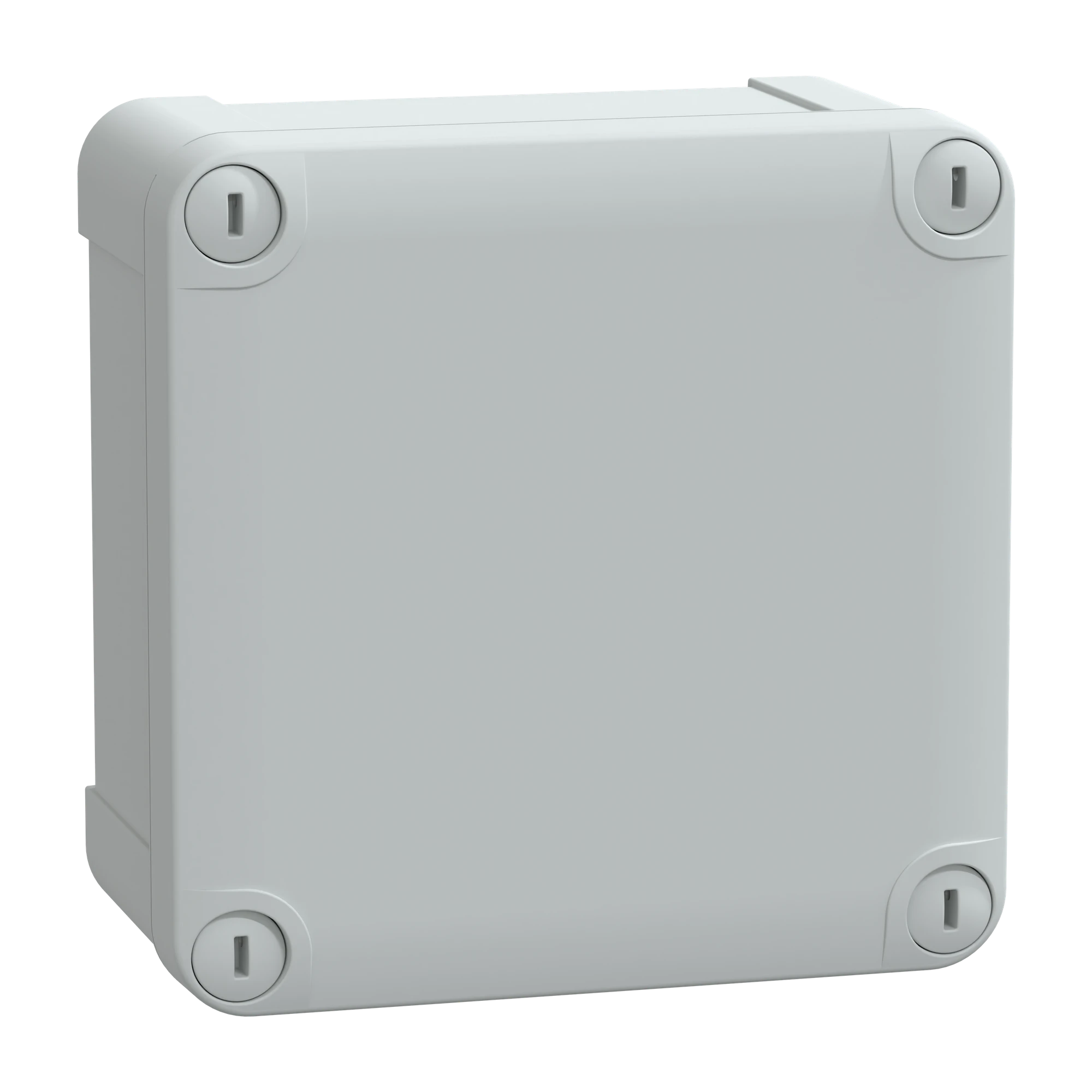 Schneider Electric NSYTBS11116 Enclosure ABS IP66 IK07 RAL7035 Int.H105W105D55Out.H116W116D62 opaque cover H10 (img_001)