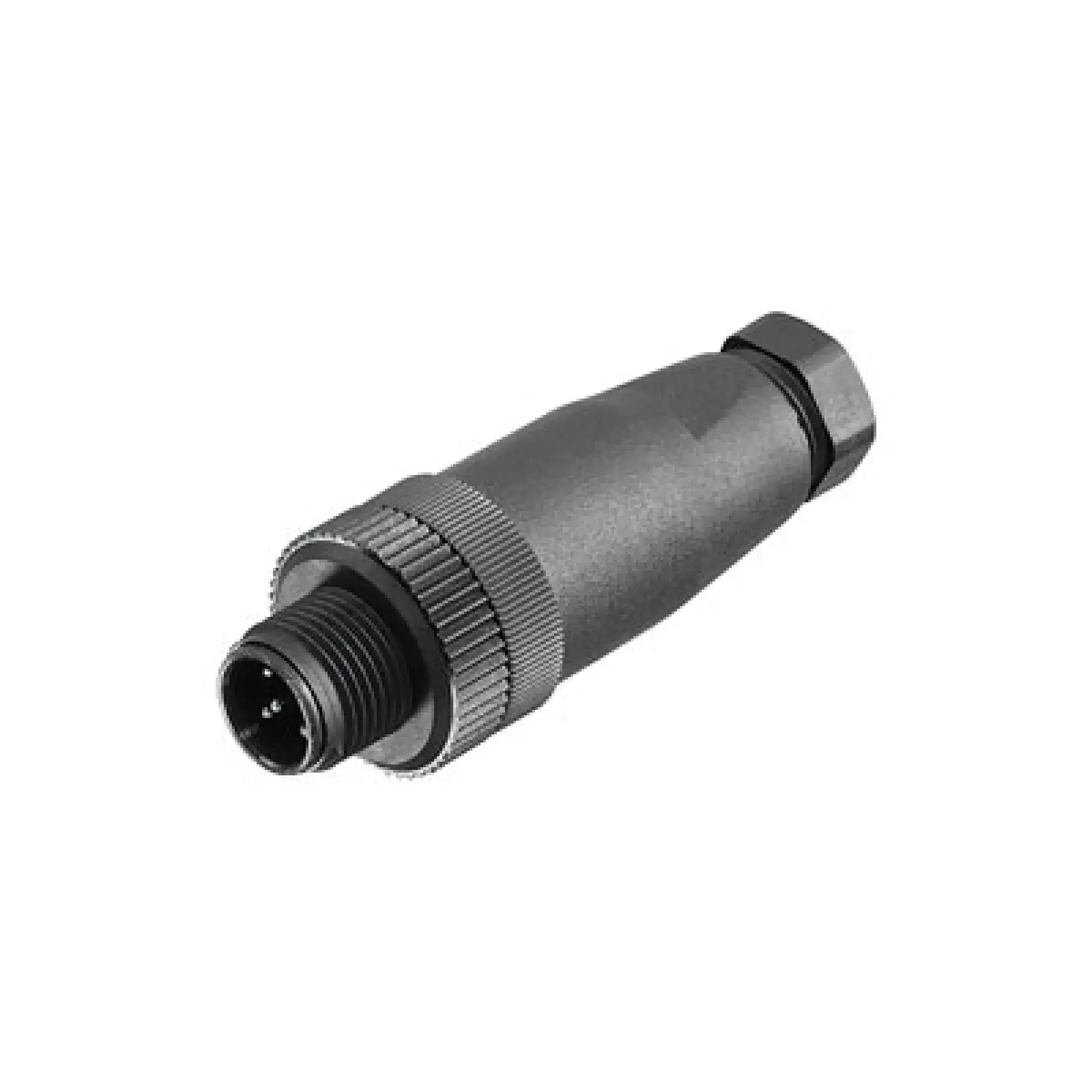 Weidmüller 1007080000 Round plug (field customisable), M12, A-coded, pin, straight, Screw connection, Number of poles: 5, IP67, Shield connection: No (img_001)