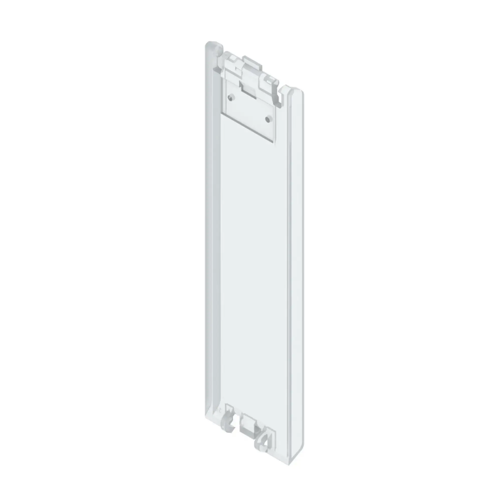 Weidmüller 1073420000 Flip cover (Modular housing), Width: 22.5 , Plastic, Transparent (img_001)