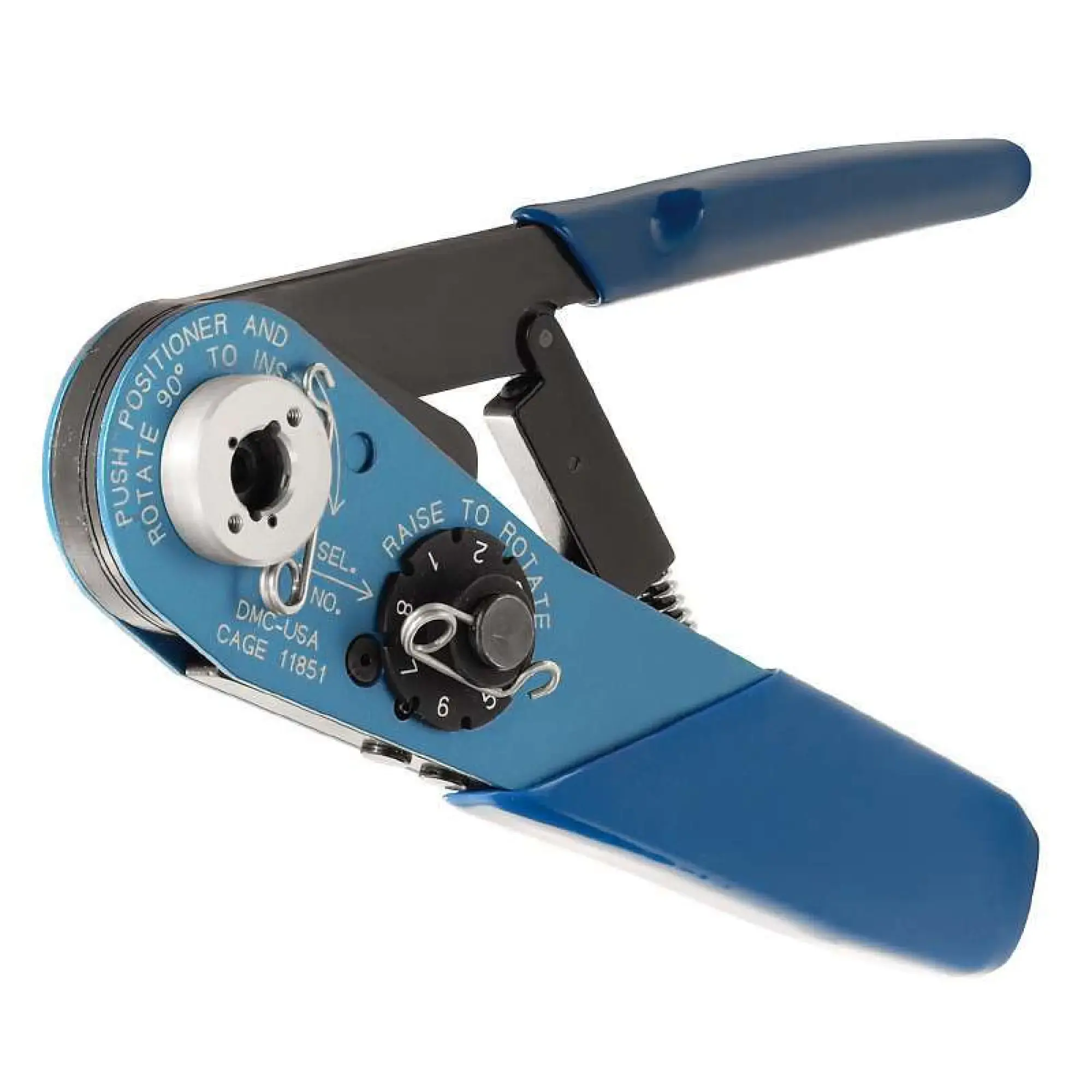 Weidmüller 1381690000 Crimping tool, Turned contacts, 4-indent crimp (img_001)