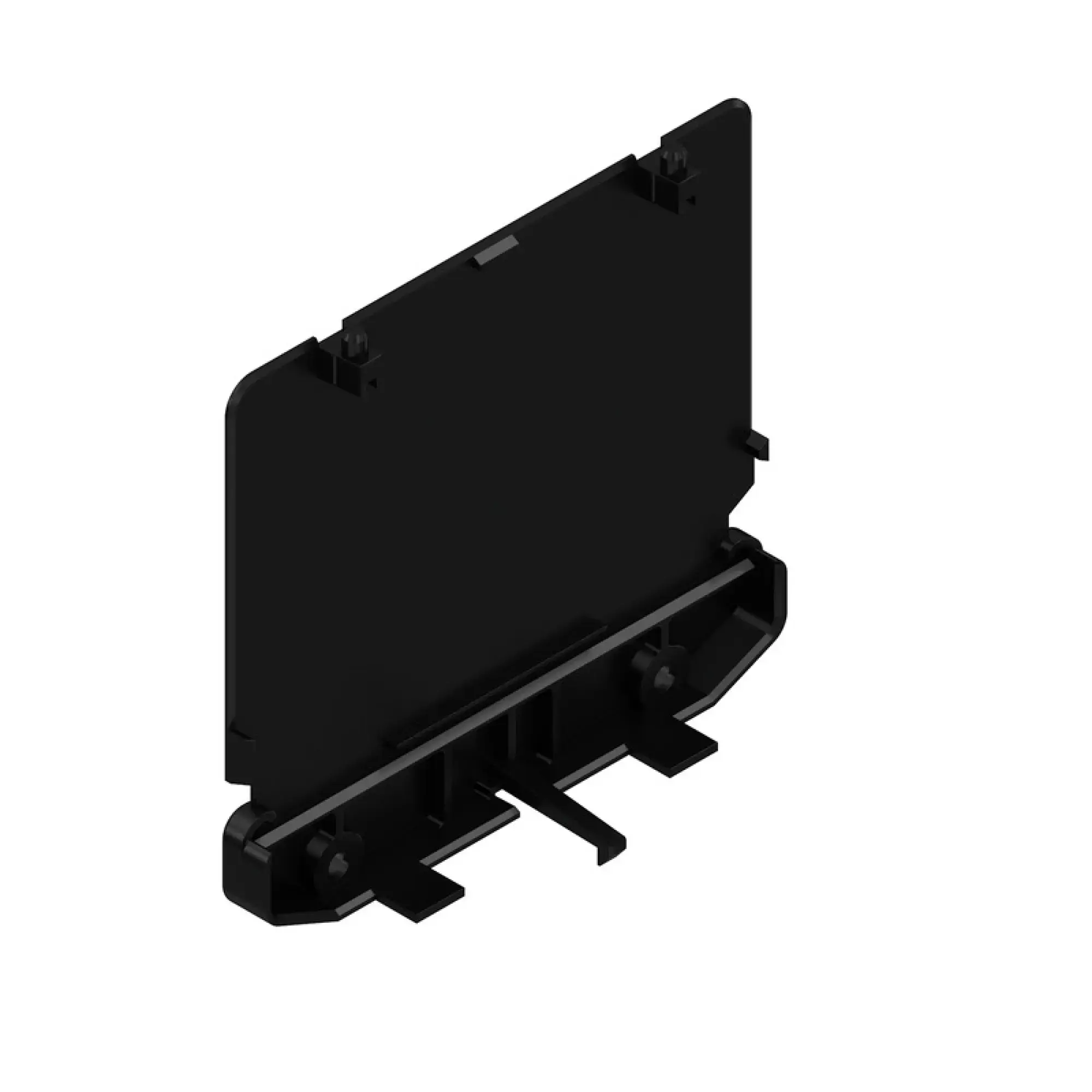 Weidmüller 1189900000 End plate (Profile housing), Width: 27.2 , IP20 in installed state, PA 66, black (img_001)
