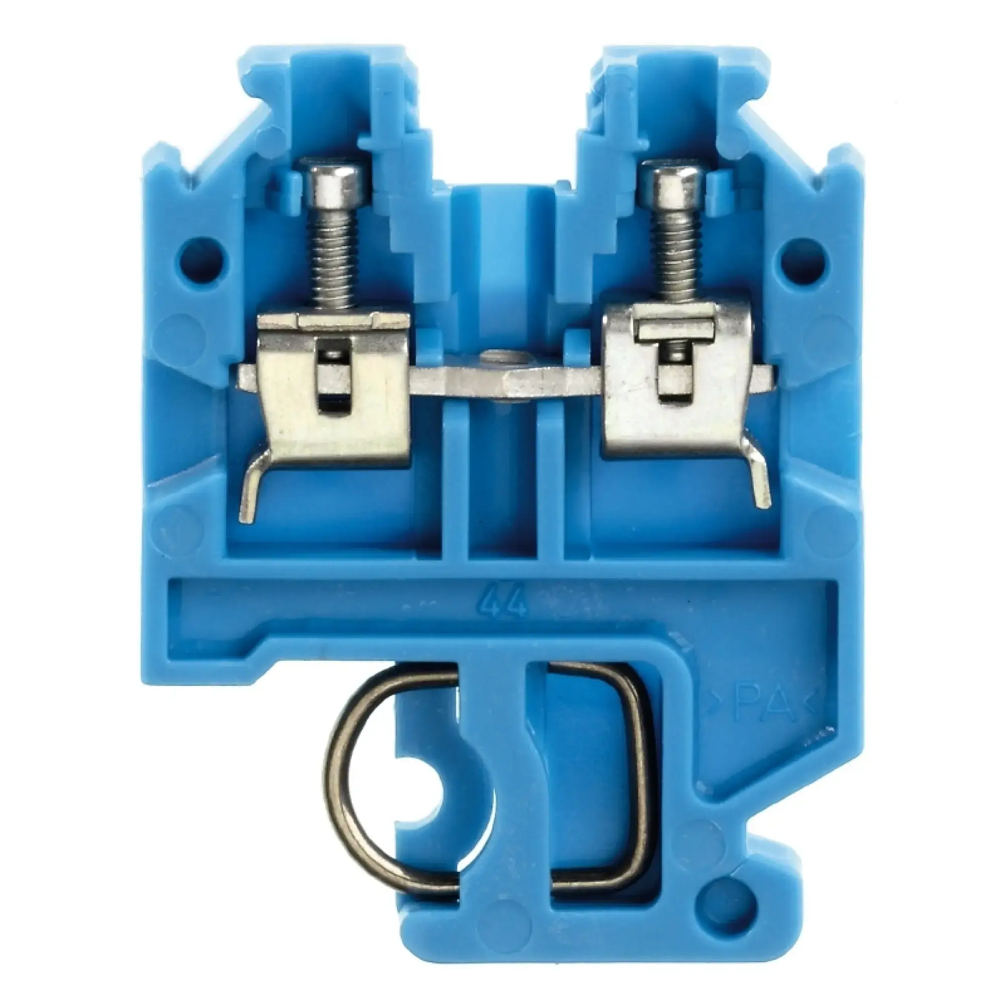 Weidmüller 0215580000 Feed-through terminal block, Screw connection, blue, 2.5 mm², 24 A, 500 V, Number of connections: 2 (img_001)