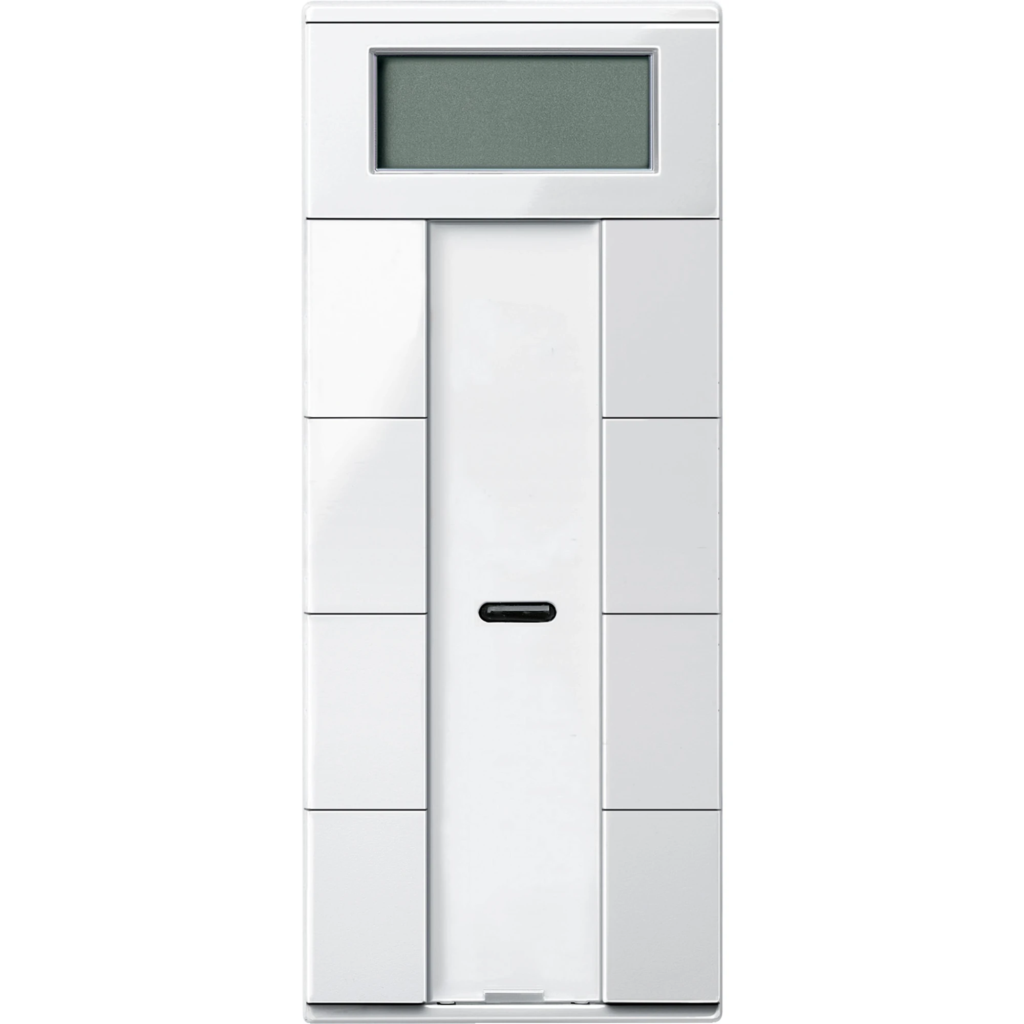 Schneider Electric MTN6214-0319 Quad pushbutton plus with room temperature controller, glossy polar white, System M (img_001)