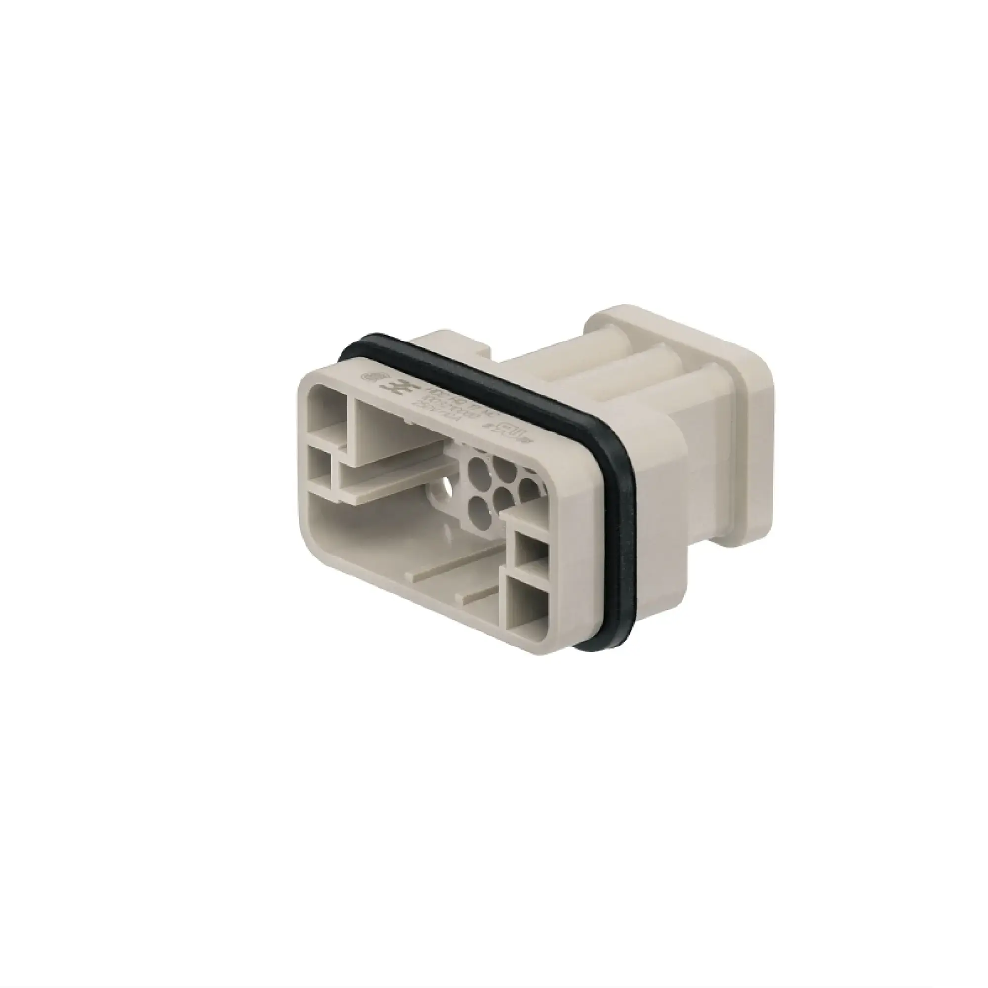Weidmüller 1003210000 Contact insert (industry plug-in connectors), Male, 250 V, 10 A, Number of poles: 17, Crimp connection, Size: HQ (img_001)