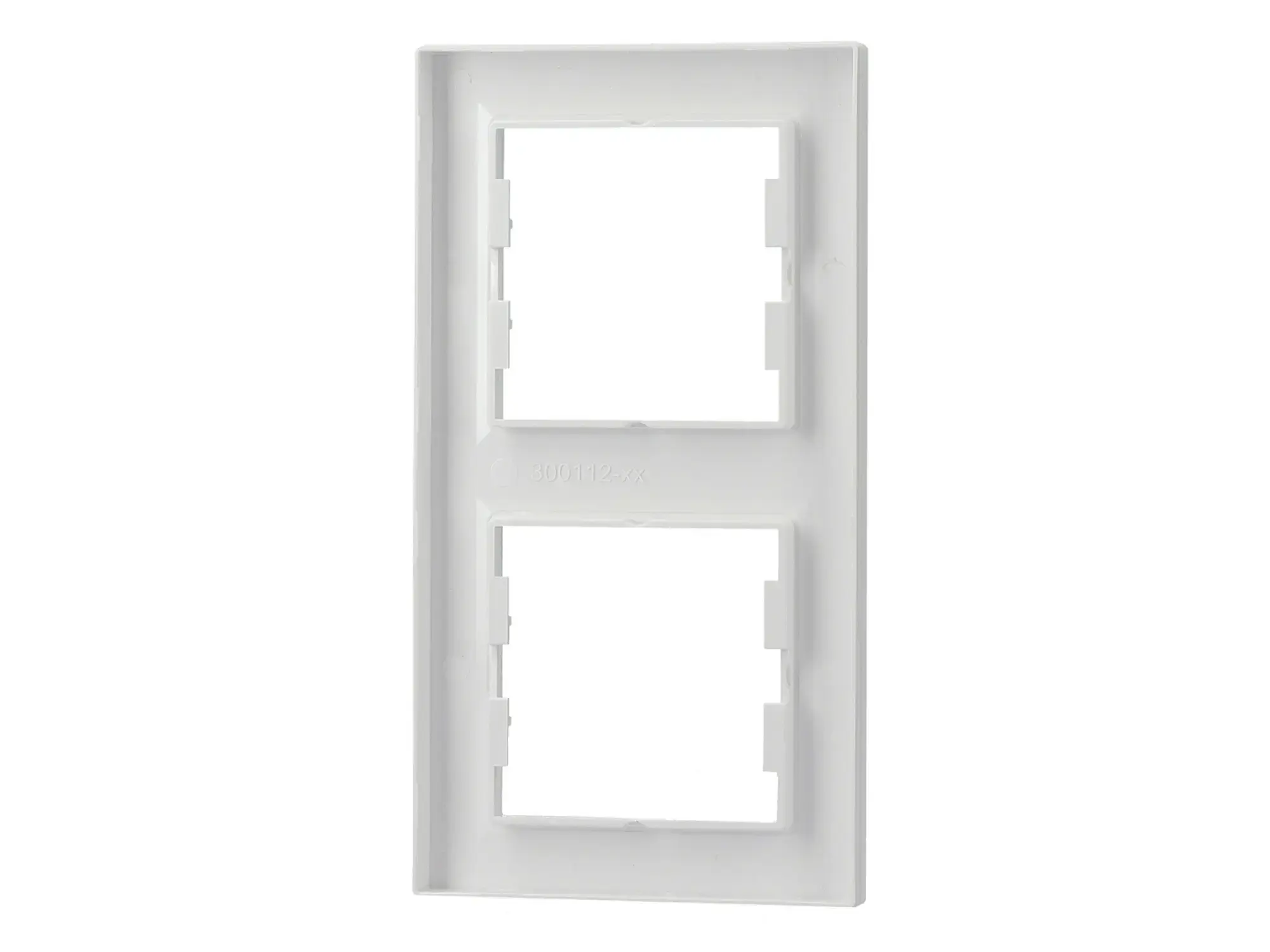 Schneider Electric EPH5810221D 2-Gang Frame Vertical, white, Asfora (img_014)