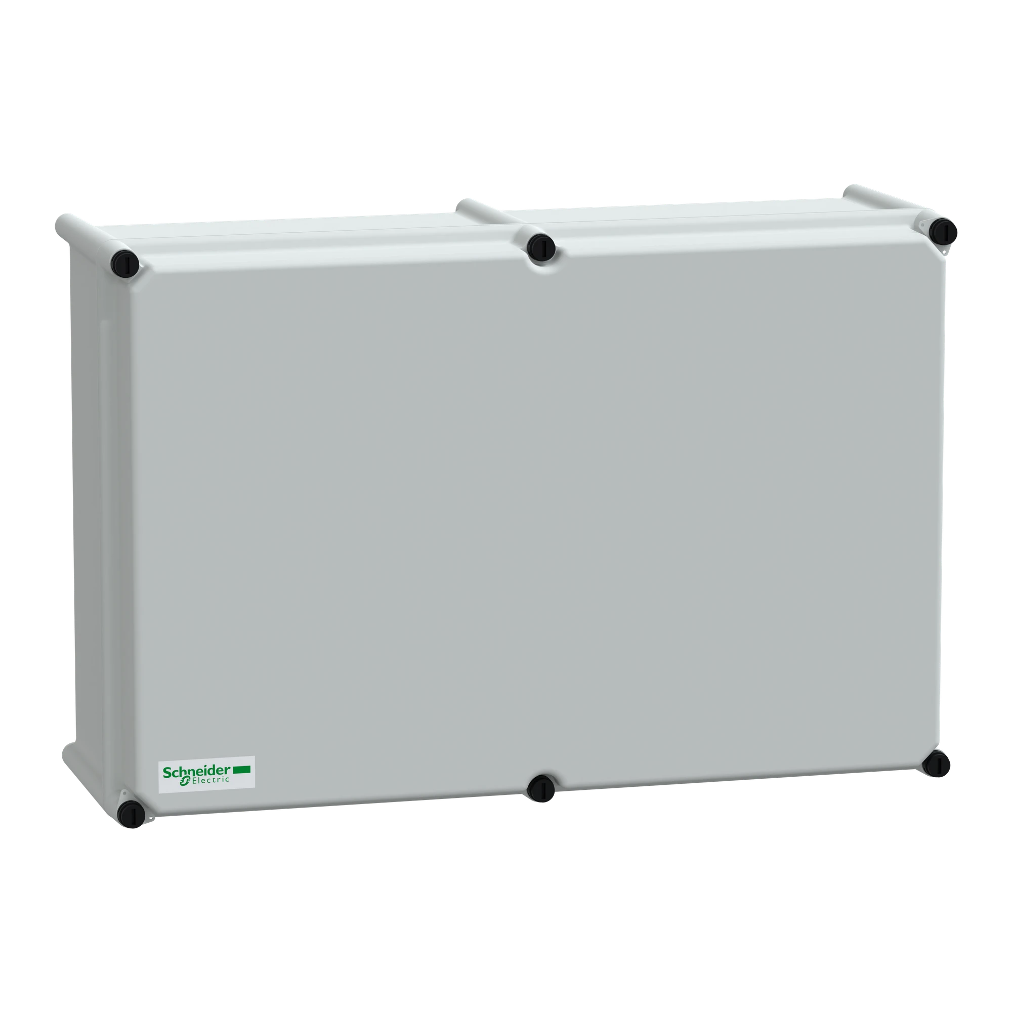 Schneider Electric NSYPLSC3654G Polyester enclosure PLS wall mounting 360x540x180mm IP66, opaque PC cover (img_001)