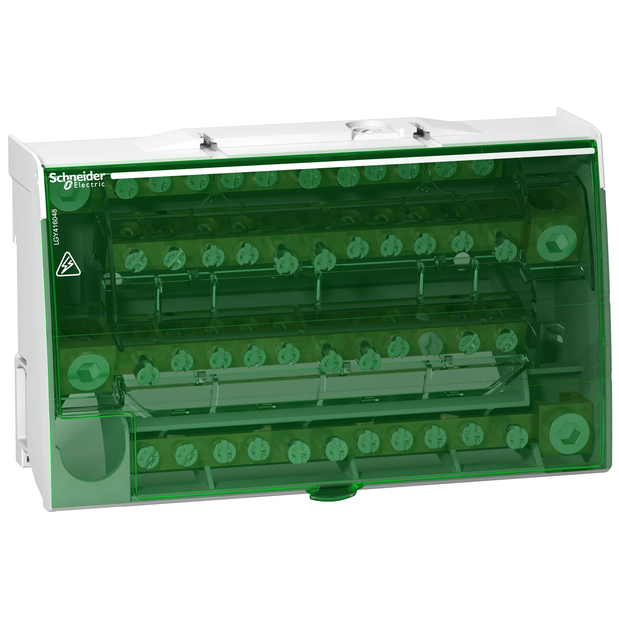 Schneider Electric LGY416048 Terminal block Linergy 160A, 4-pole, 4 x 12 piece screw connectors (img_001)