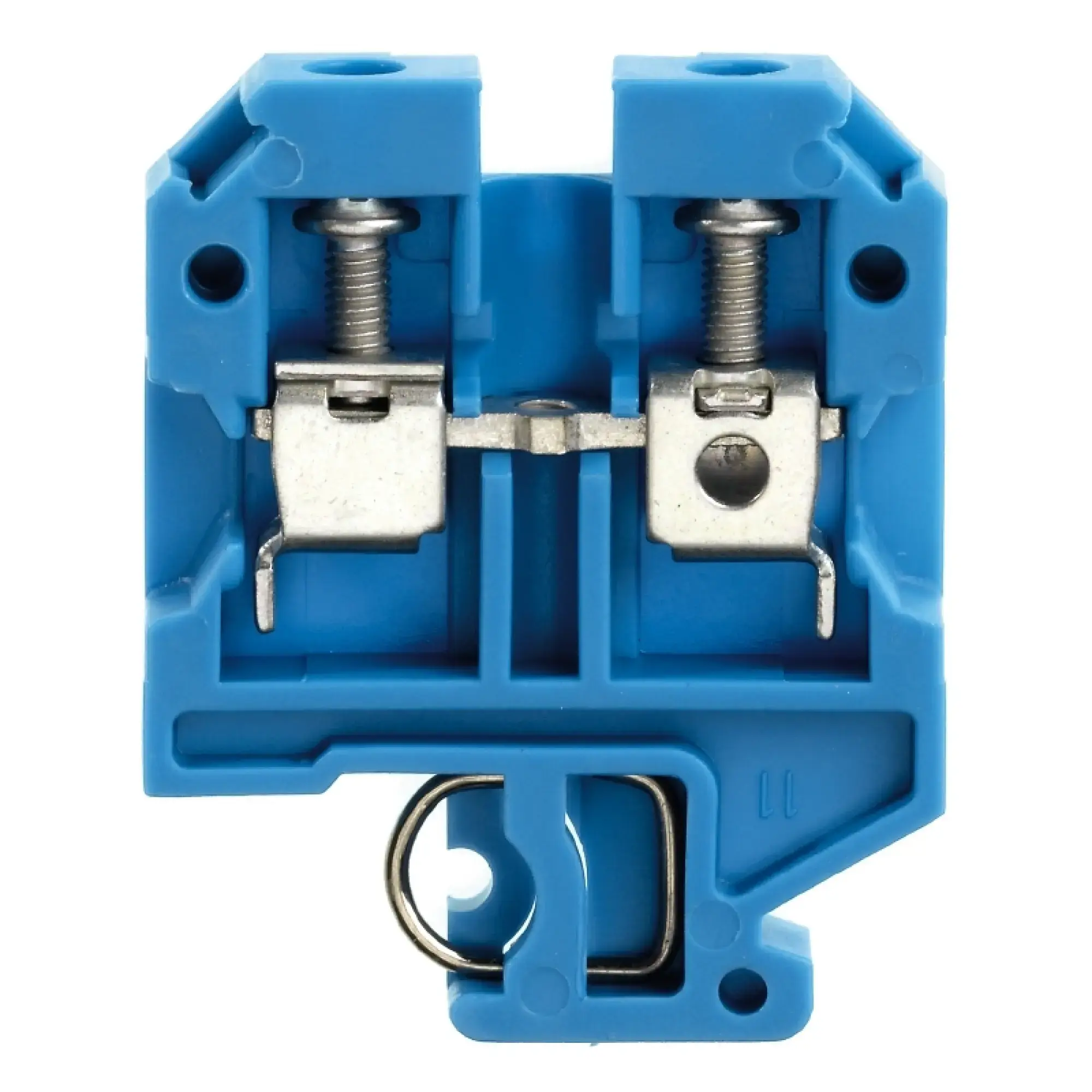 Weidmüller 0193280000 Feed-through terminal block, Screw connection, blue, 6 mm², 41 A, 800 V, Number of connections: 2 (img_001)