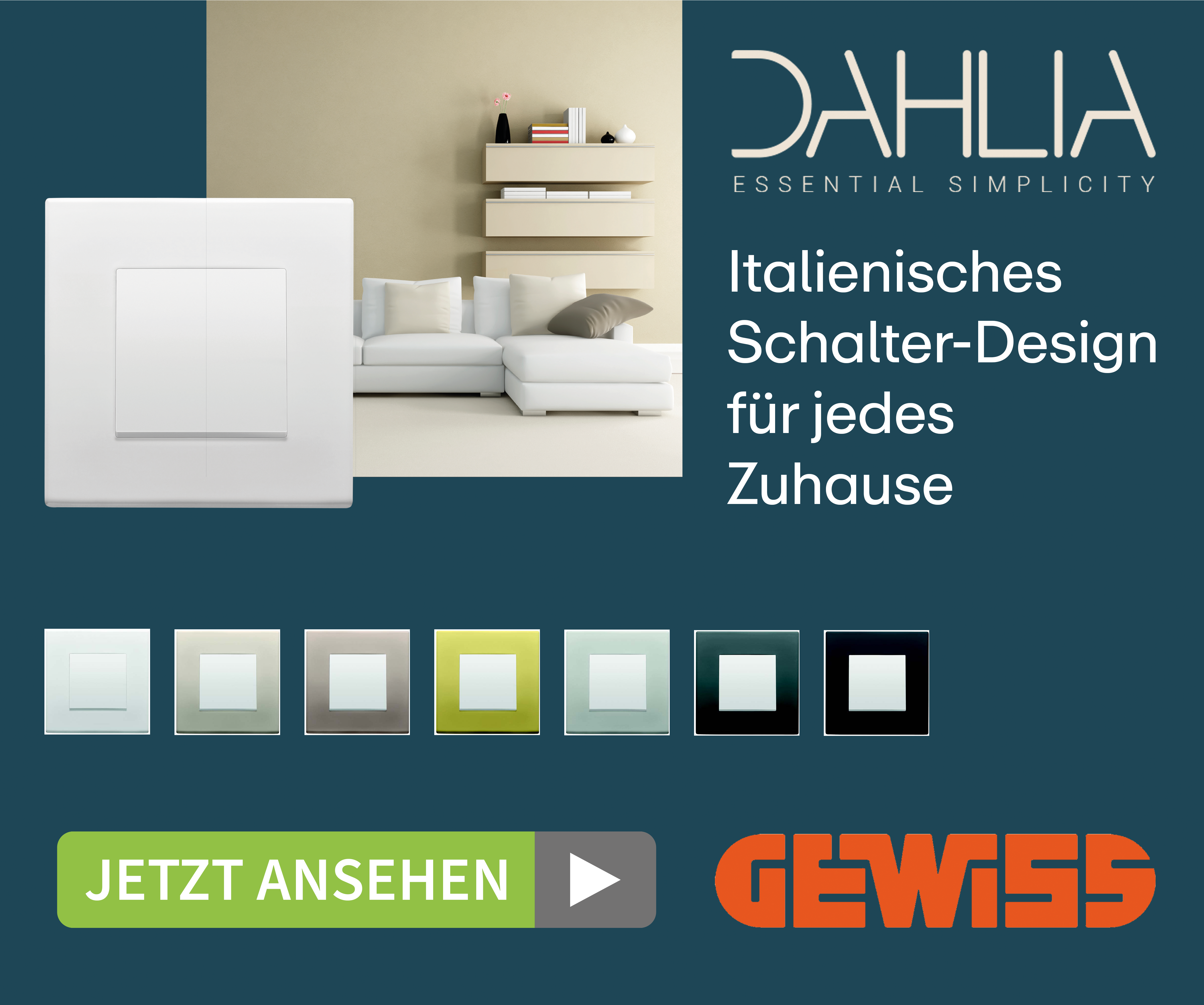 GEWISS DAHLIA