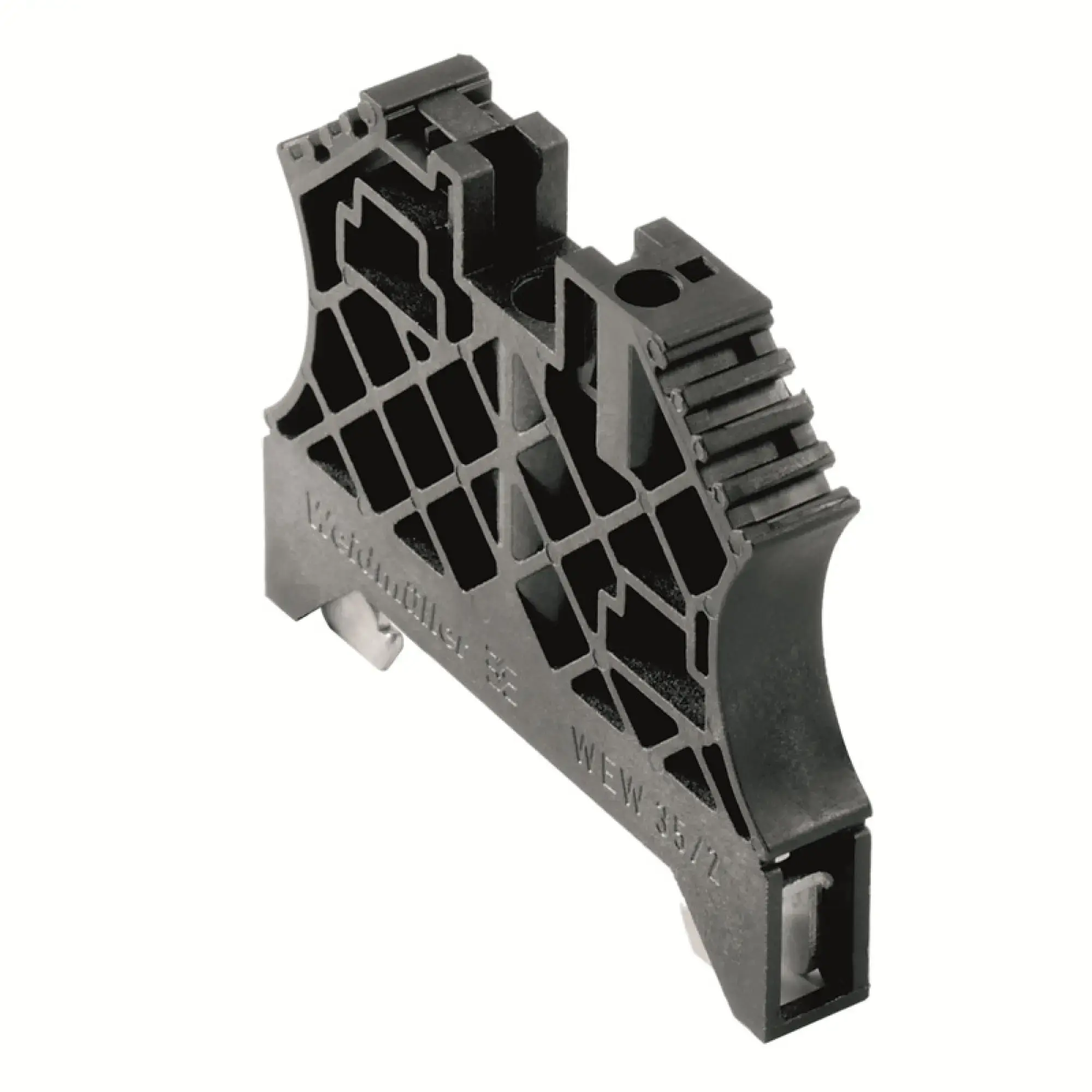 Weidmüller 1479000000 End bracket, black, TS 35, V-0, Wemid, Width: 8 mm, 130 °C (img_001)