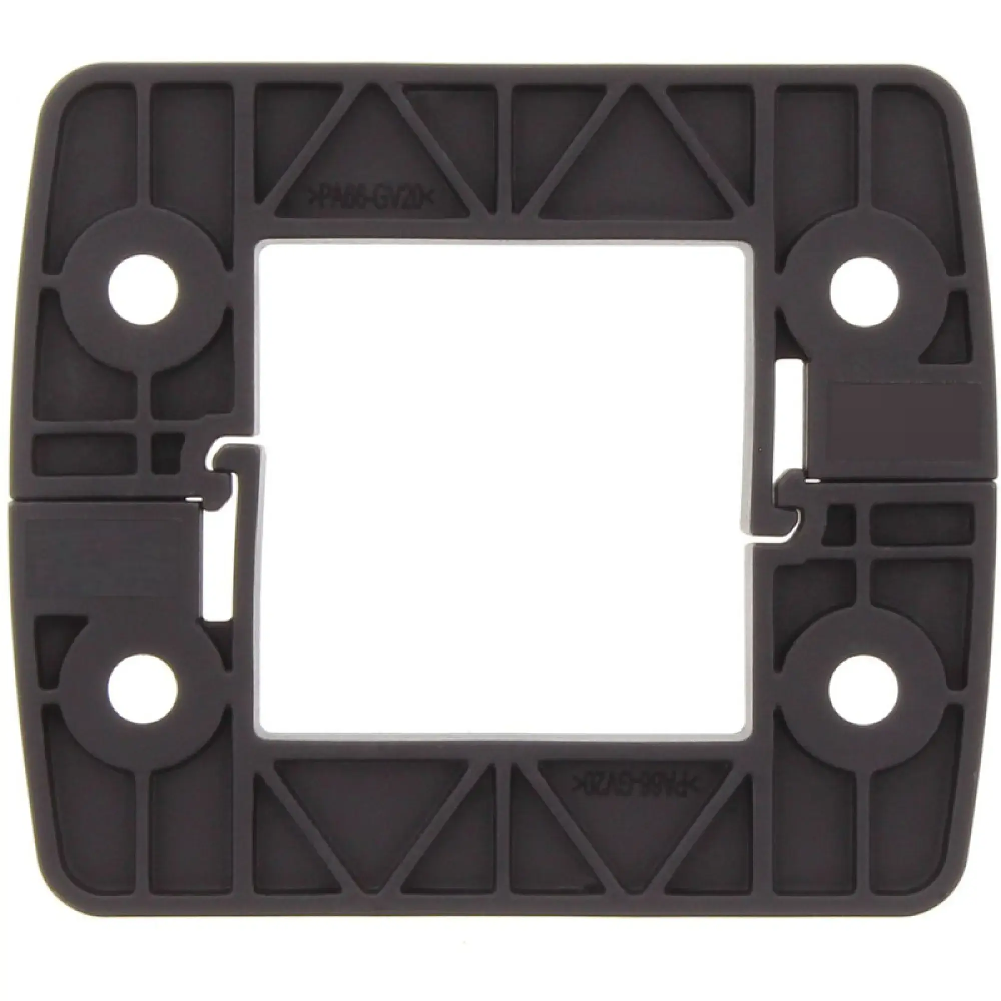 Weidmüller 2584260000 Sealing frame (Cable entries system), Cabtite (cable entry system), Polyamide, glass fibre-reinforced, Deep black, 80 x 68.8 x 11.3 mm, -40 °C…120 °C, (img_001)