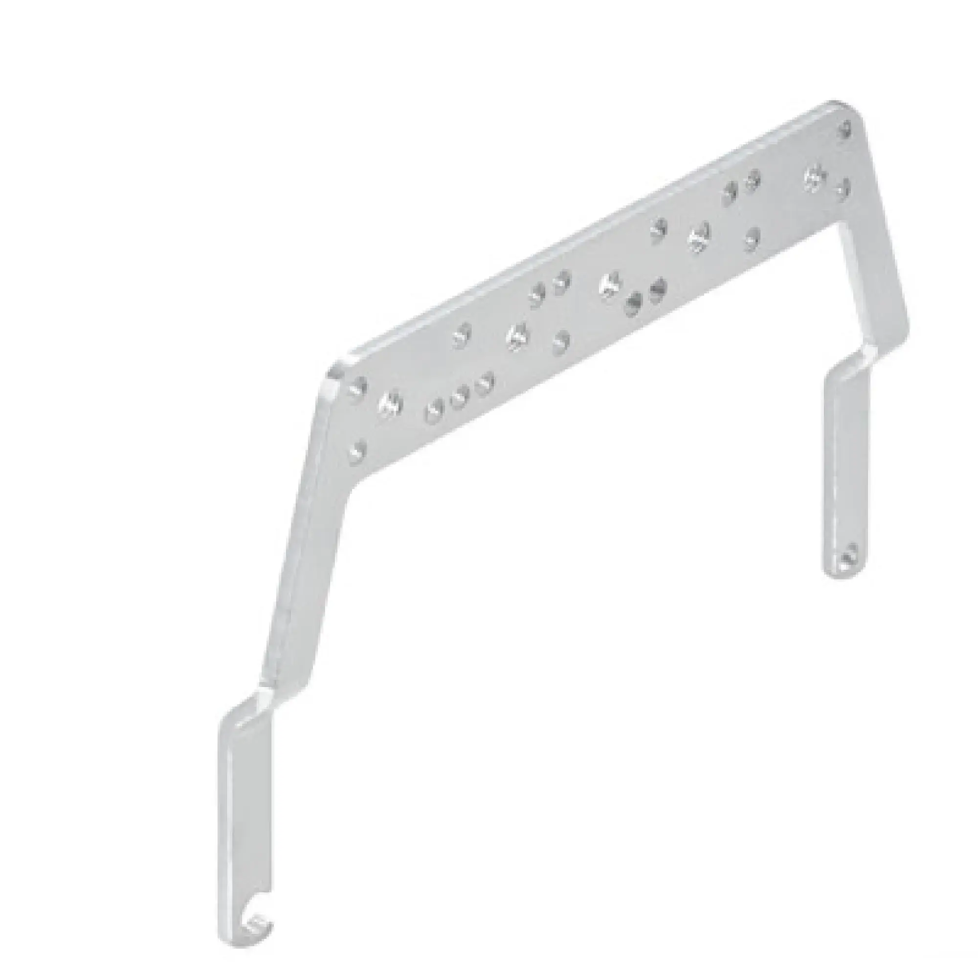 Weidmüller 1017070000 Shield clamp for industrial connector, Size: 8, Sheet steel, galvanized (img_001)