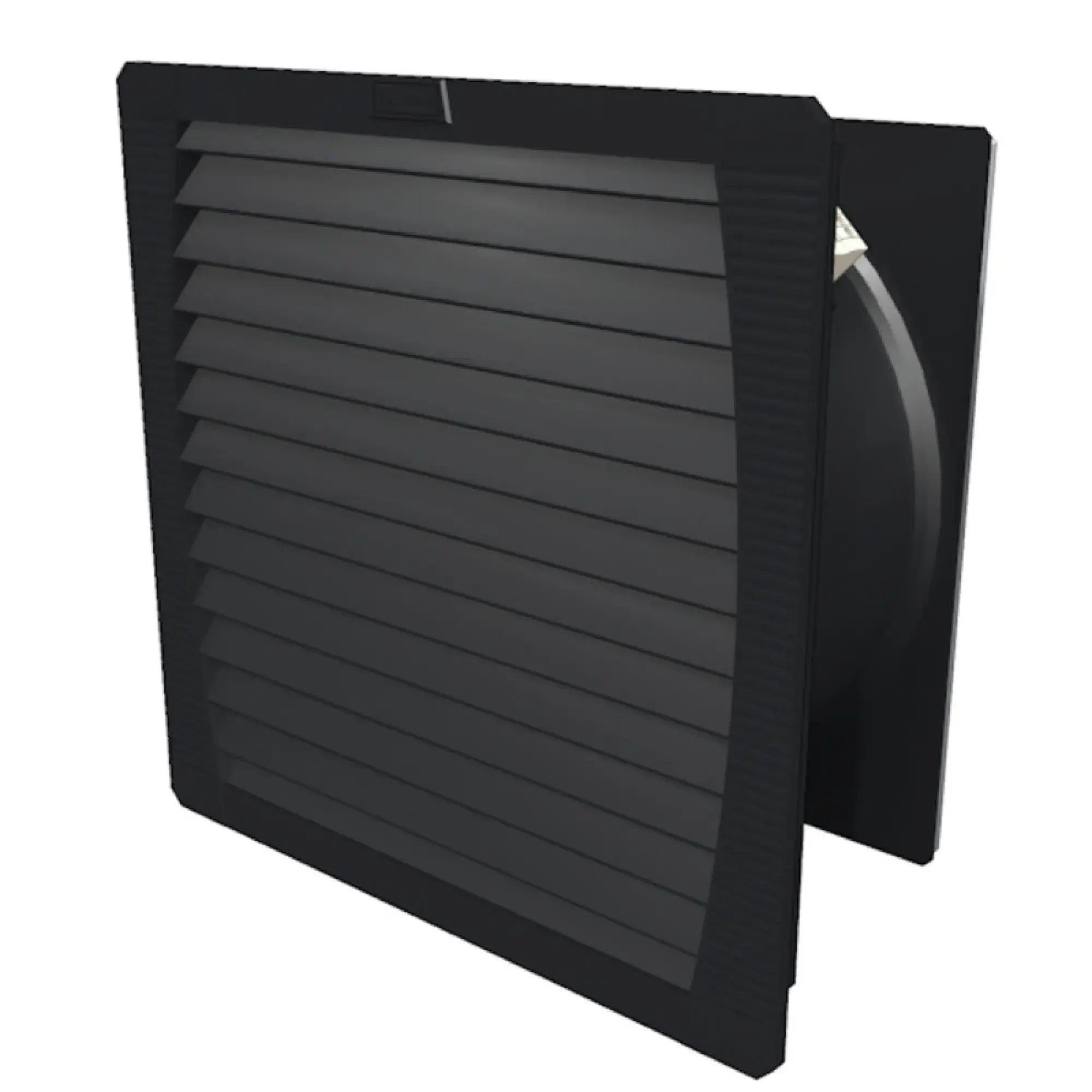 Weidmüller 2556940000 Filter fan (cabinet), IP55, black (img_001)