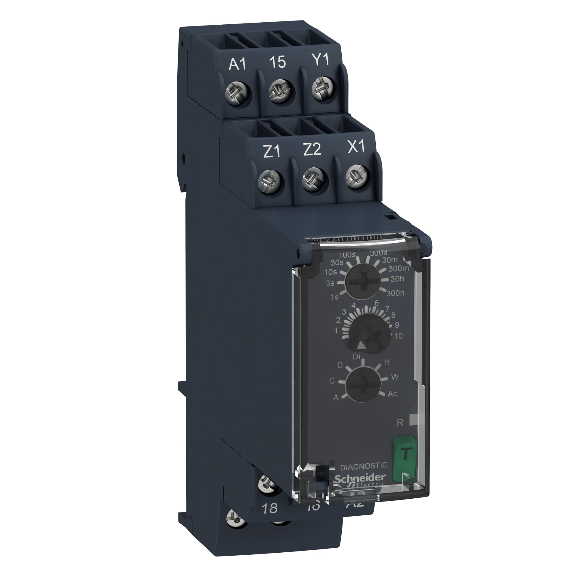 Schneider Electric RE22R1MYMR Multi-function Time Relay, 0.05 s-300 h, 24-240VAC/DC, 1 W (img_001)