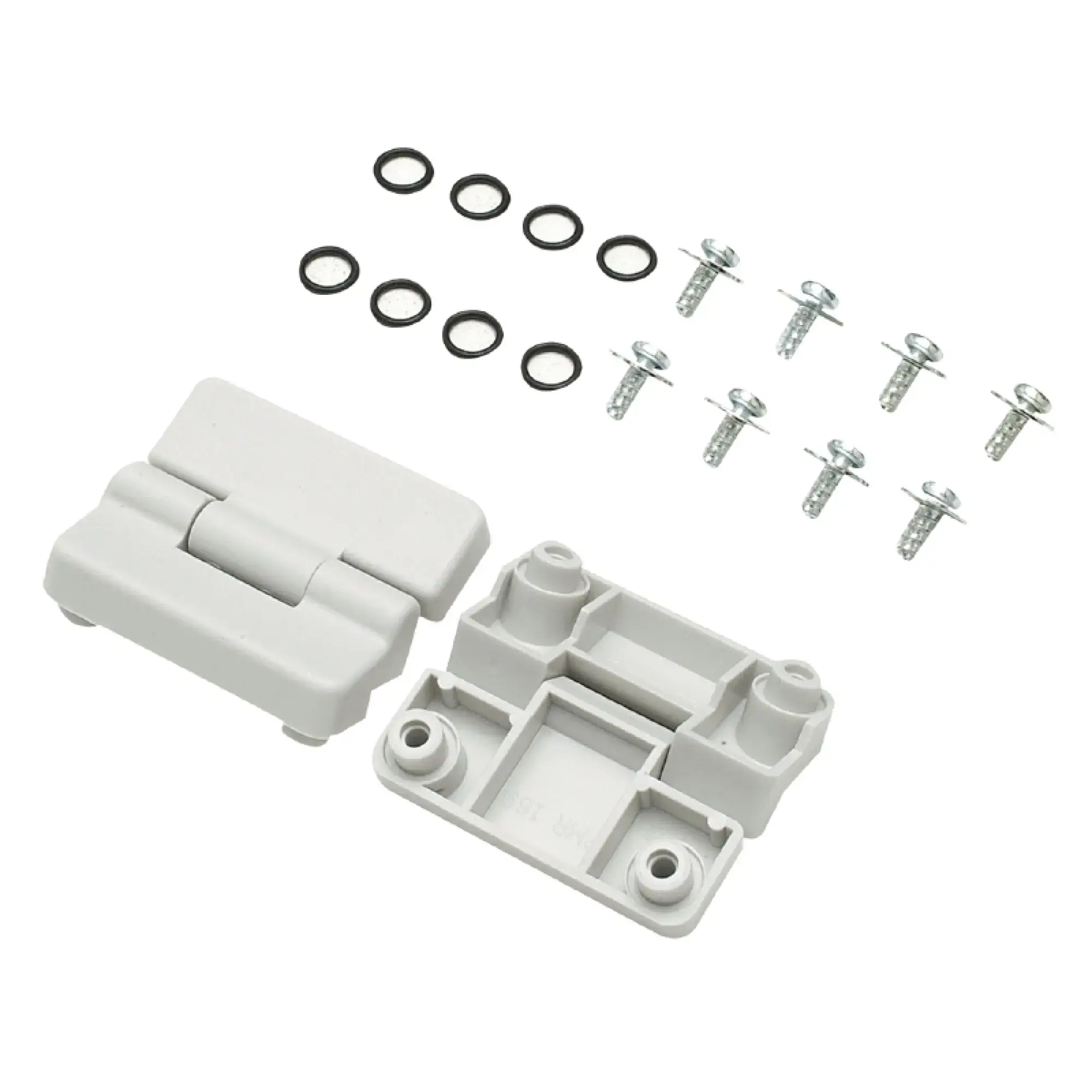 Weidmüller 9535990000 Hinge (Housing), FPC (polycarbonate empty enclosure), Hinge, 50 x 40 x 16.5 mm, Plastic, Light Grey (img_001)
