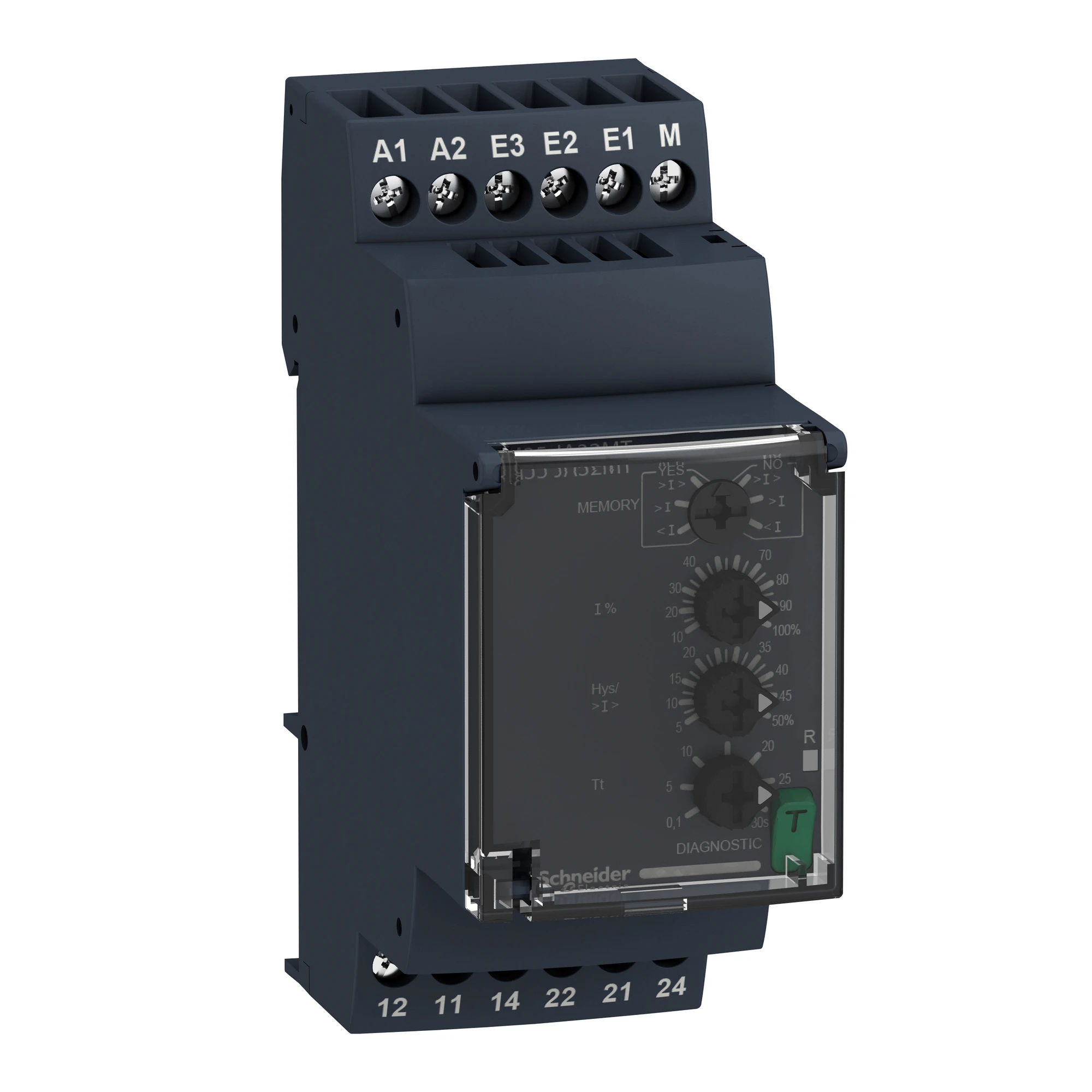 Schneider Electric RM35JA32MT Monitoring for over/under current with memory, 1.5-15 A, 380-415 VAC/DC, 2 W (img_001)