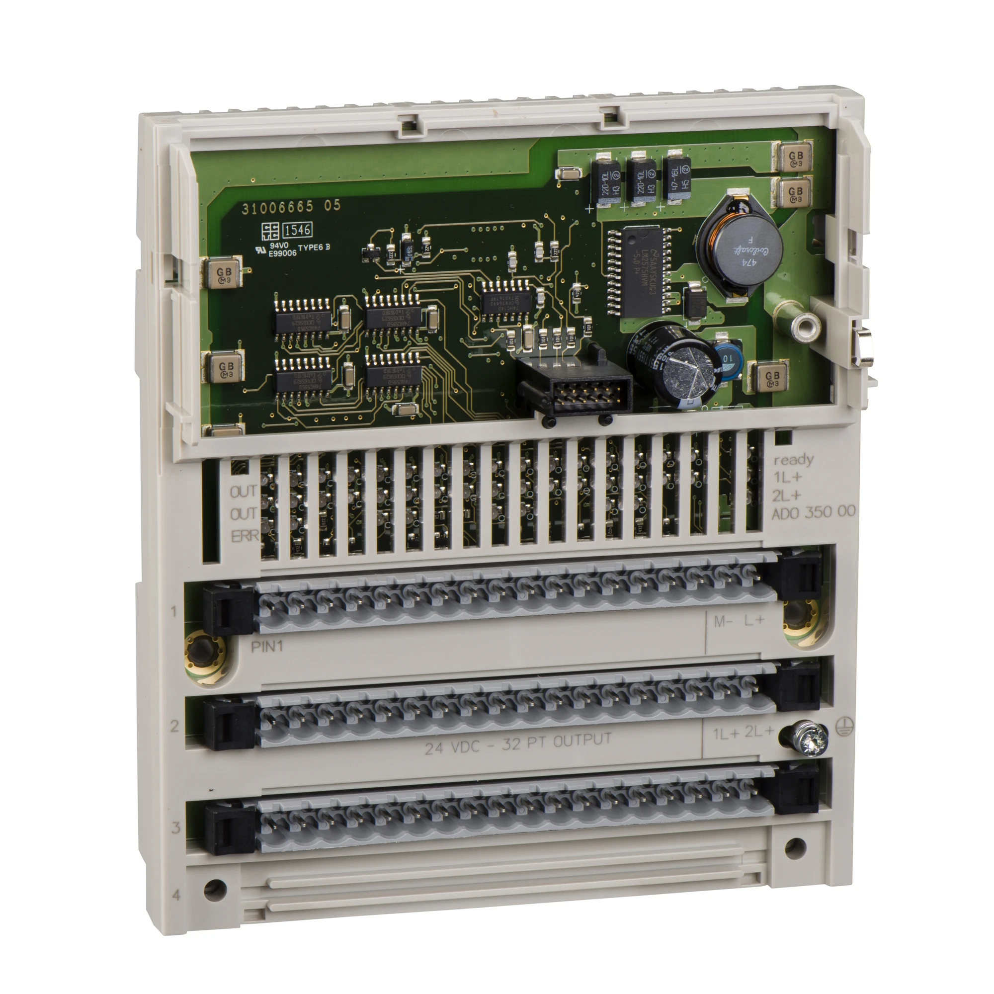 Schneider Electric 170ADO35000 Dec. dig. Output Unit Modicon Momentum, 32A Transistor (img_001)