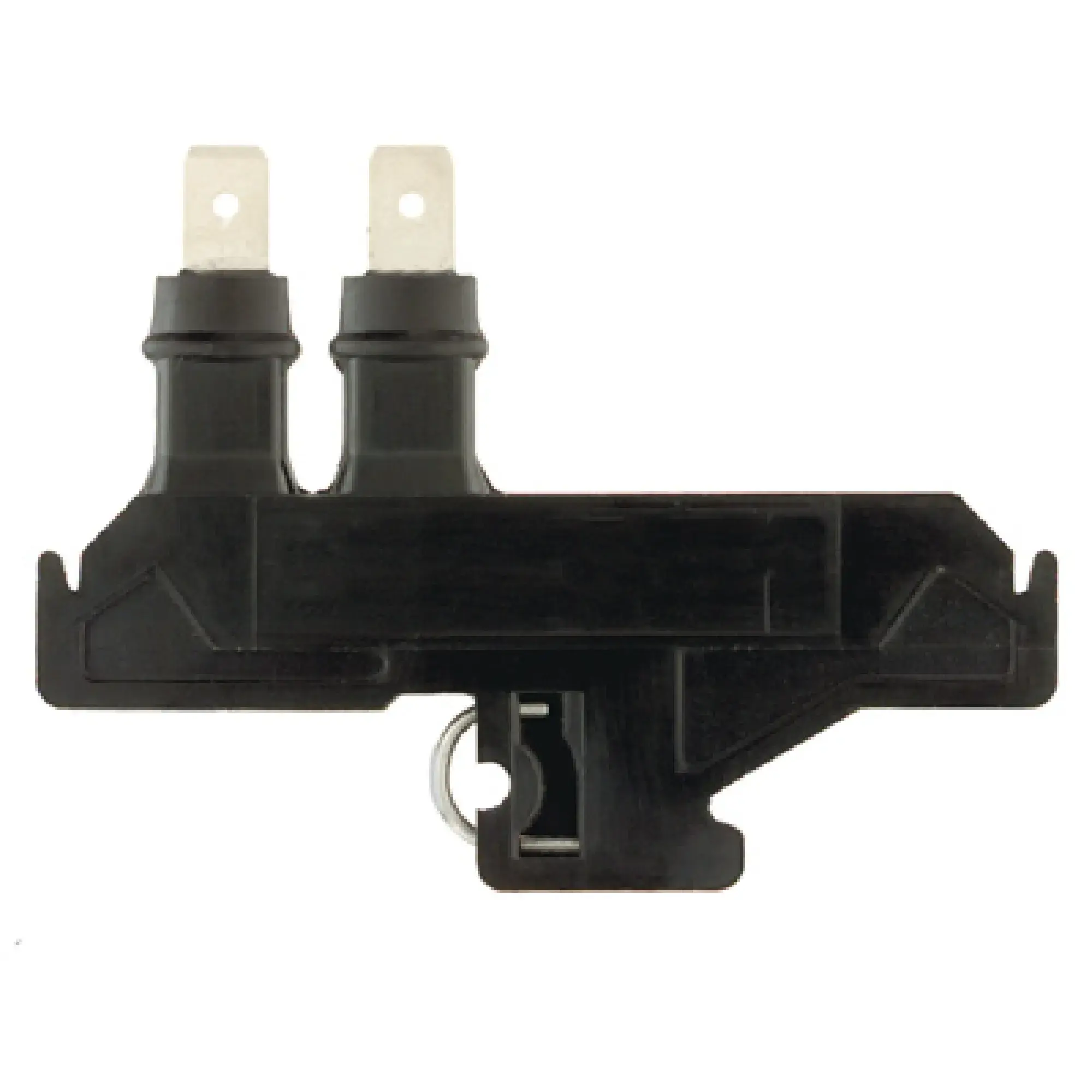 Weidmüller 0249100000 Feed-through terminal block, Flat-blade connection, black, 2.5 mm², 16 A, 800 V, Number of connections: 2 (img_001)