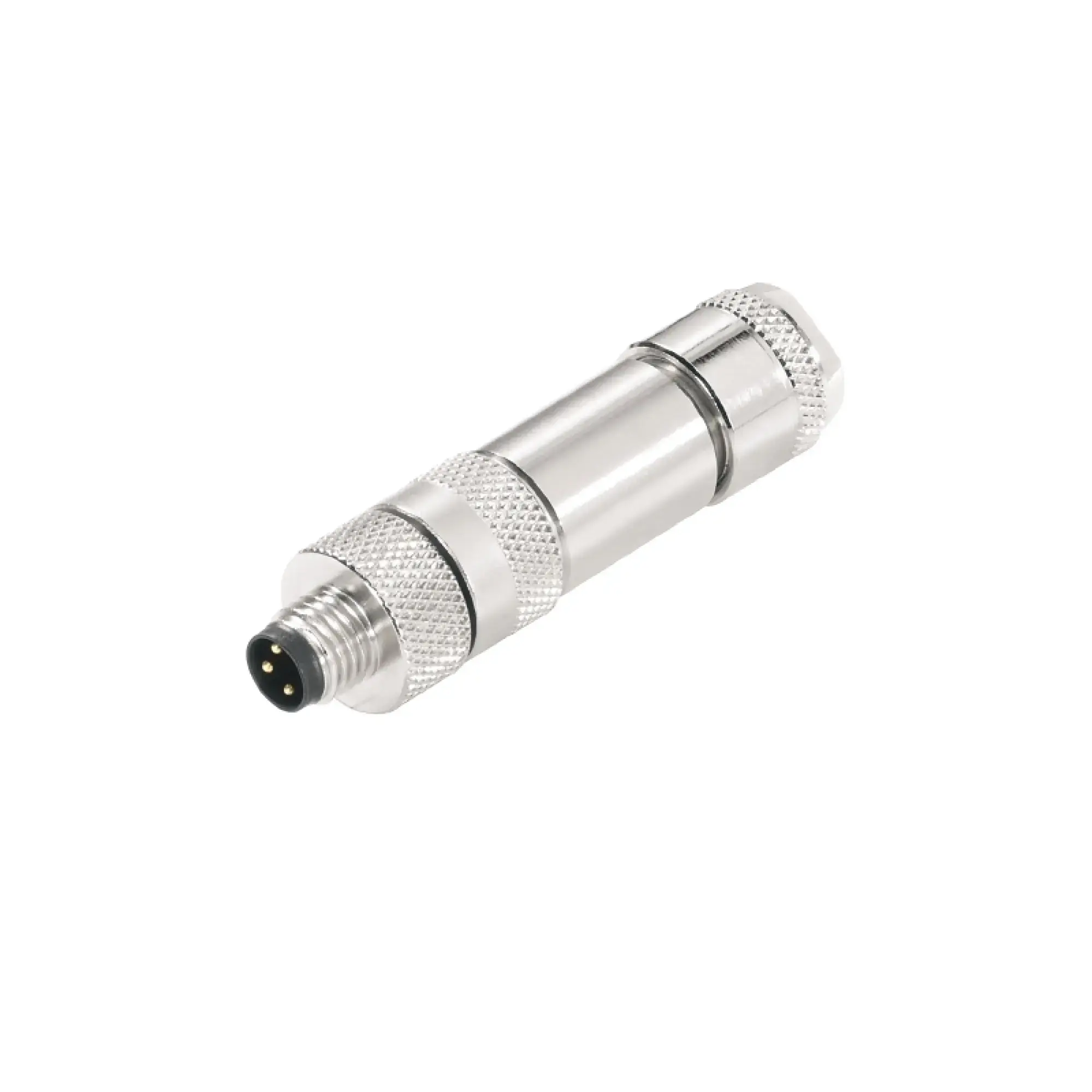 Weidmüller 1010070000 Round plug (field customisable), M8, none, pin, straight, Screw connection, Number of poles: 4, IP67, Shield connection: Yes (img_001)