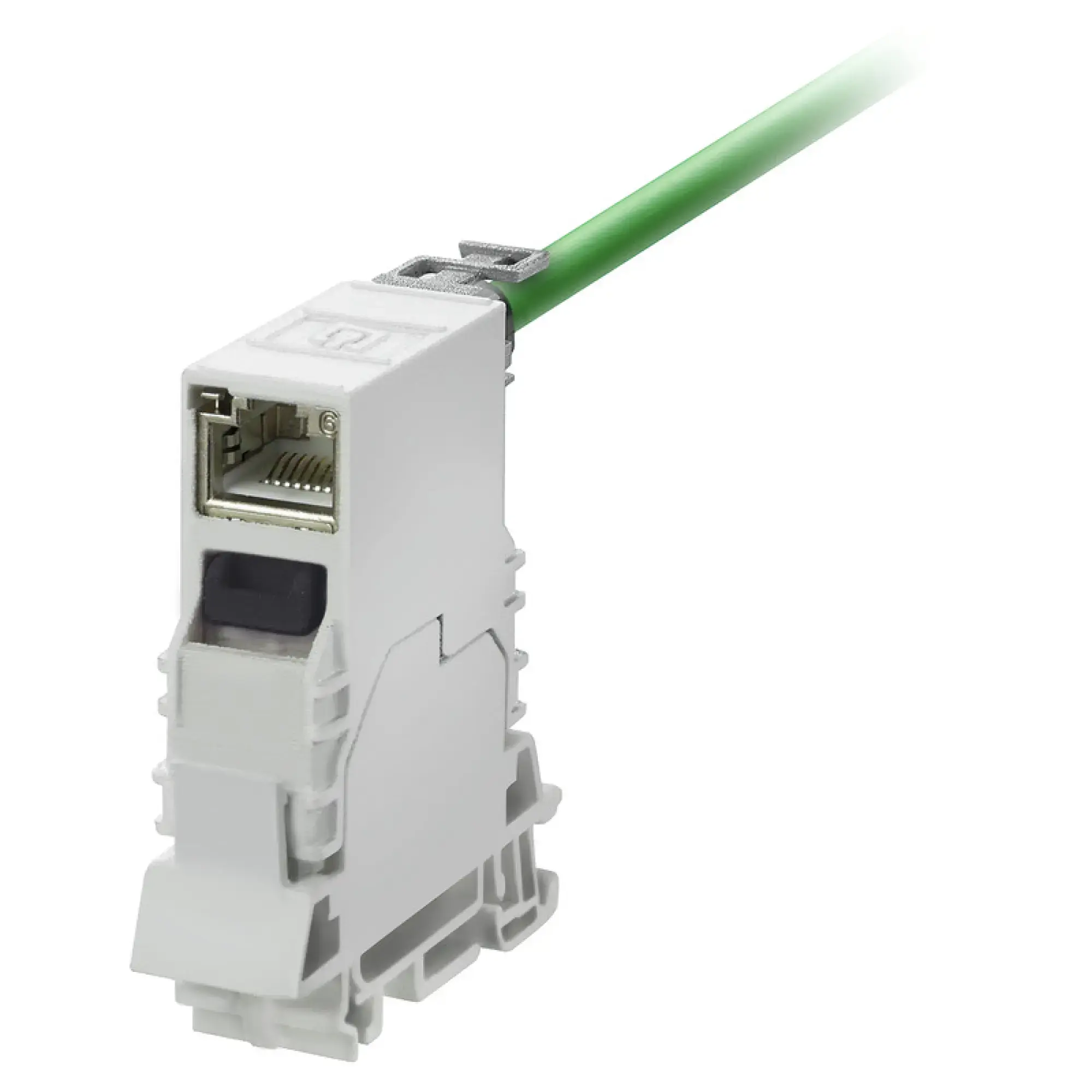 Weidmüller 8946930000 Feed-through plug-in connector RJ45, IP20, RJ45, IDC, EIA/TIA T568 A, AWG 26...AWG 22 (img_001)