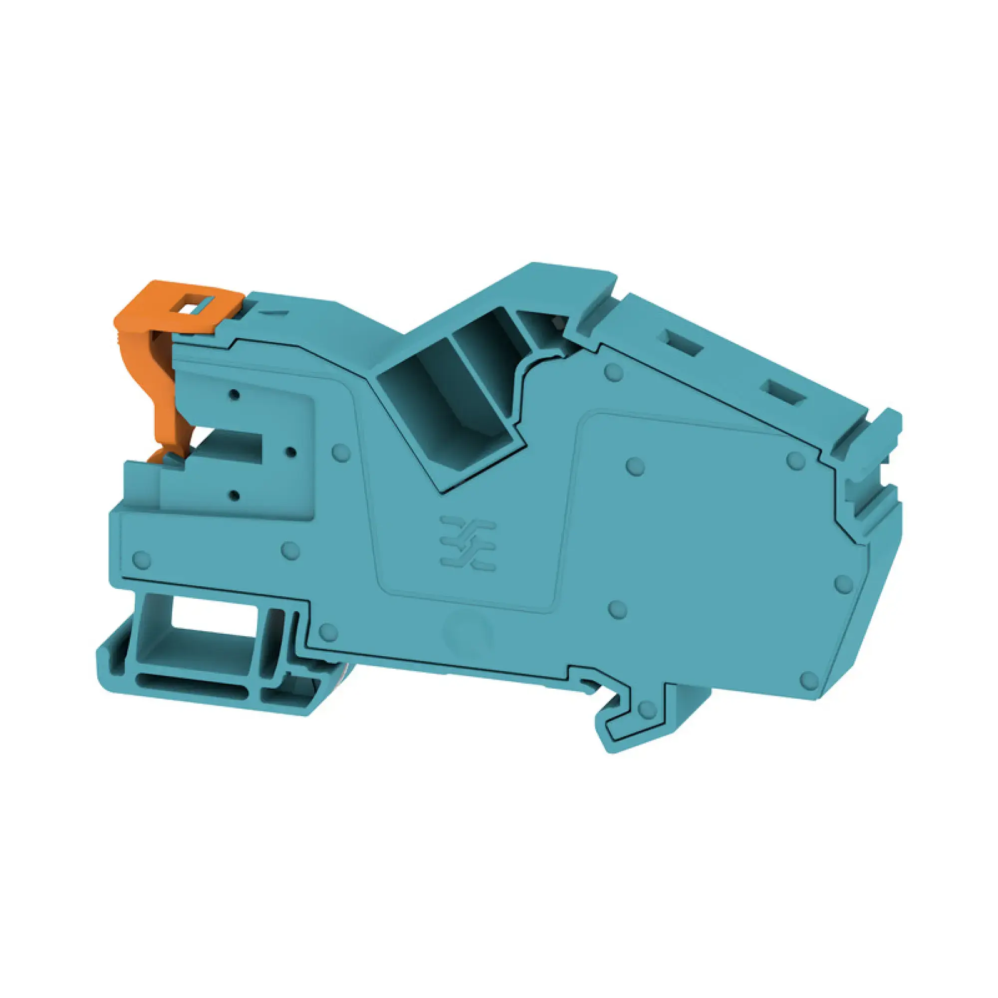 Weidmüller 2669130000 End bracket, blue, TS 35, V-0, Wemid, Width: 12 mm, 130 °C (img_001)