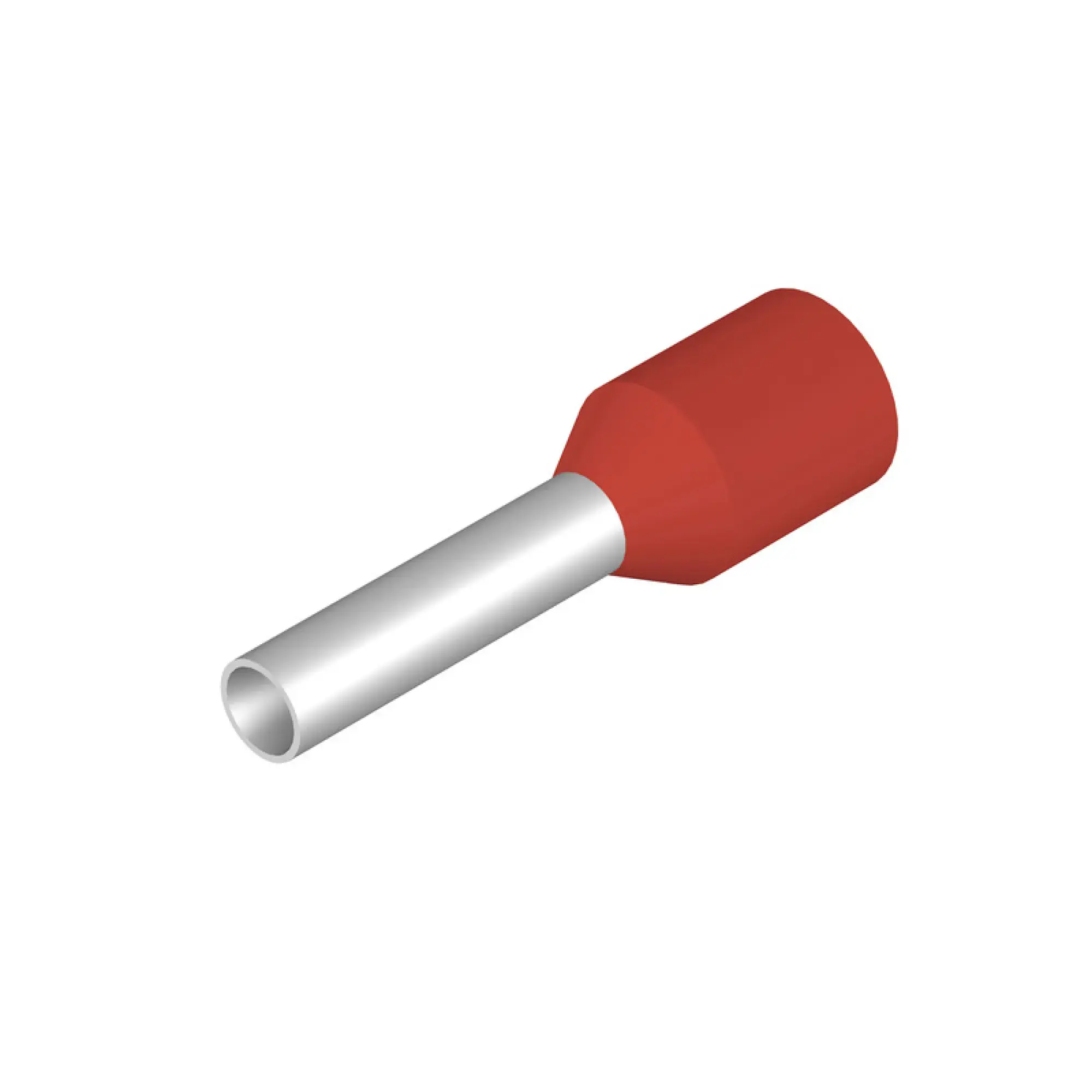 Weidmüller 0463100000 Wire end ferrule, Standard, 1.5 mm², Stripping length: 10 mm, red (img_001)