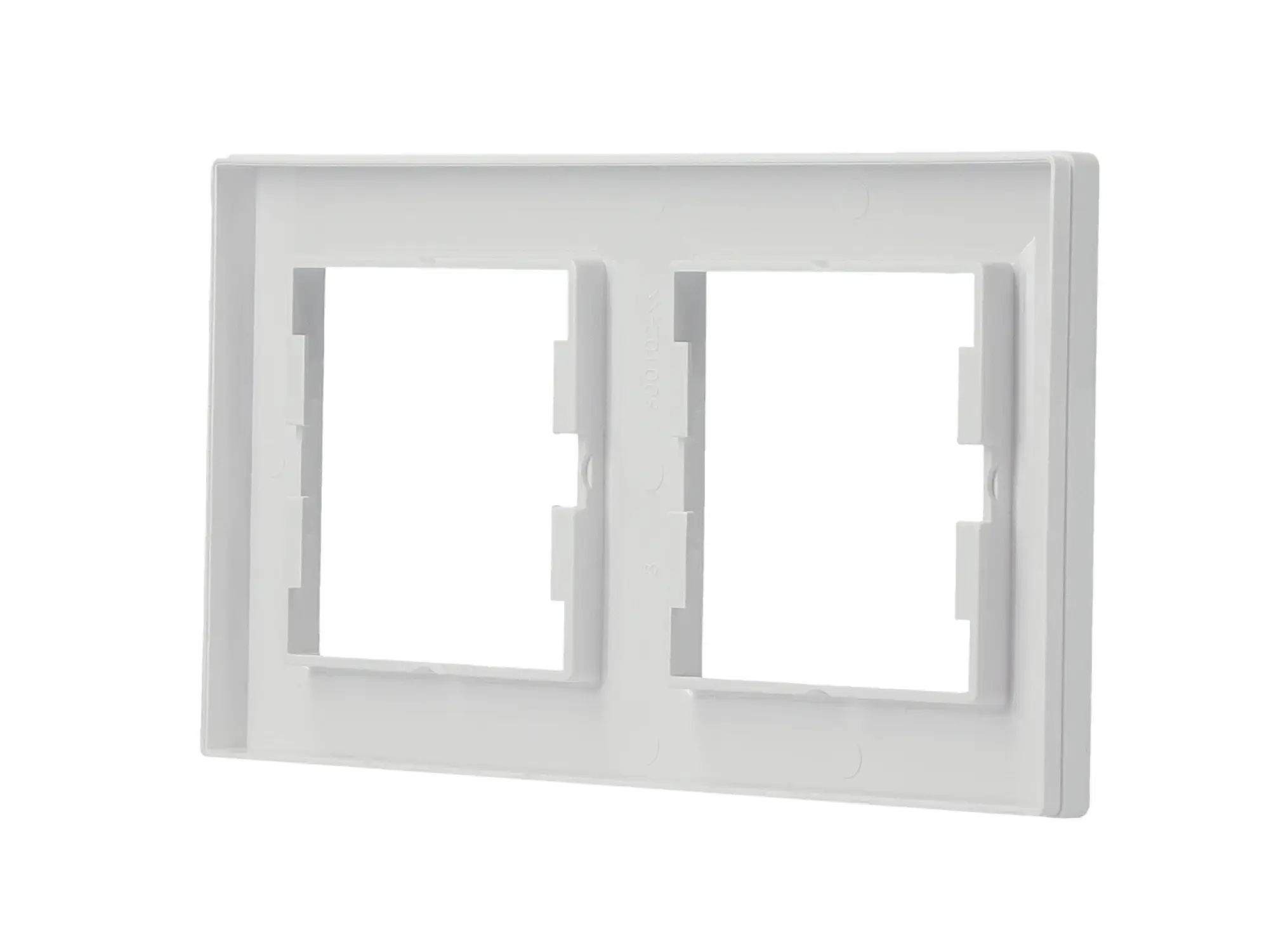 Schneider Electric EPH5800221D 2-Gang Frame Horizontal, white, Asfora (img_013)