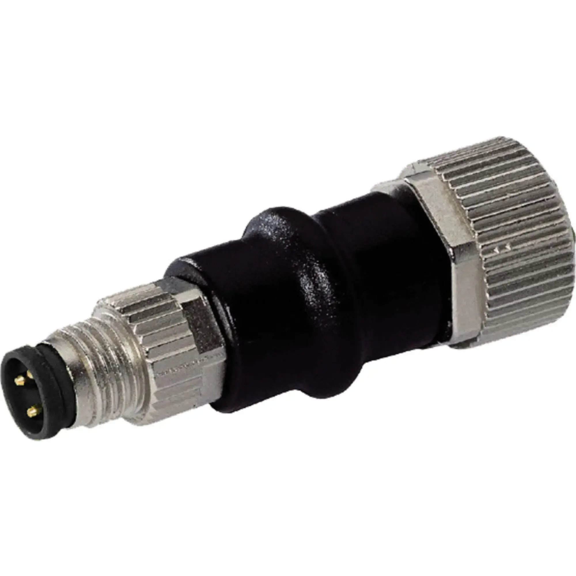 Weidmüller 1473460000 Sensor-actuator adaptor, Number of poles: 3, Coding: M12 = A-coded, M8 = none, M8 / M12, 24 V (img_001)