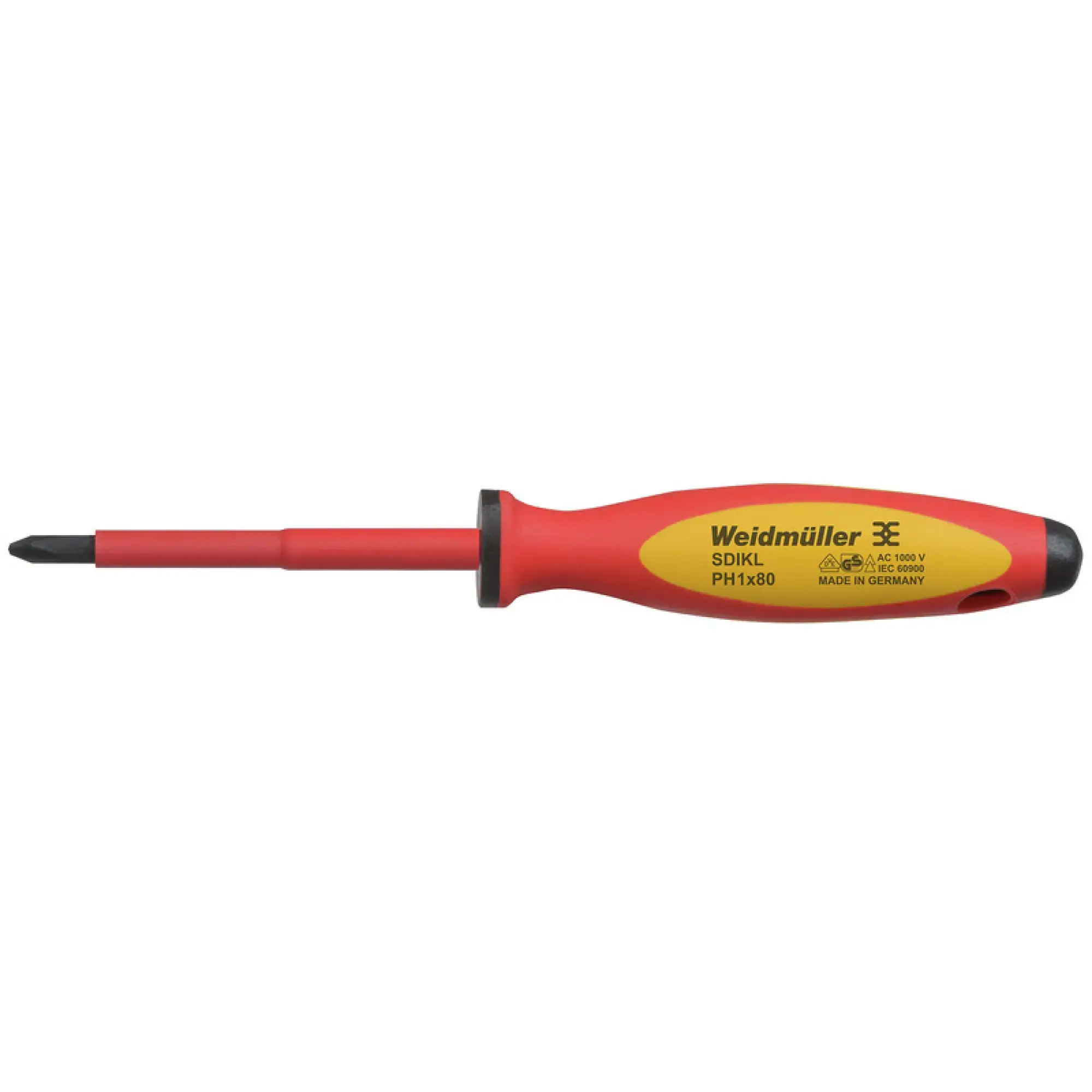 Weidmüller 2749180000 Crosshead screwdriver, Form: Philips, Size: 1, Blade length: 80 mm (img_001)