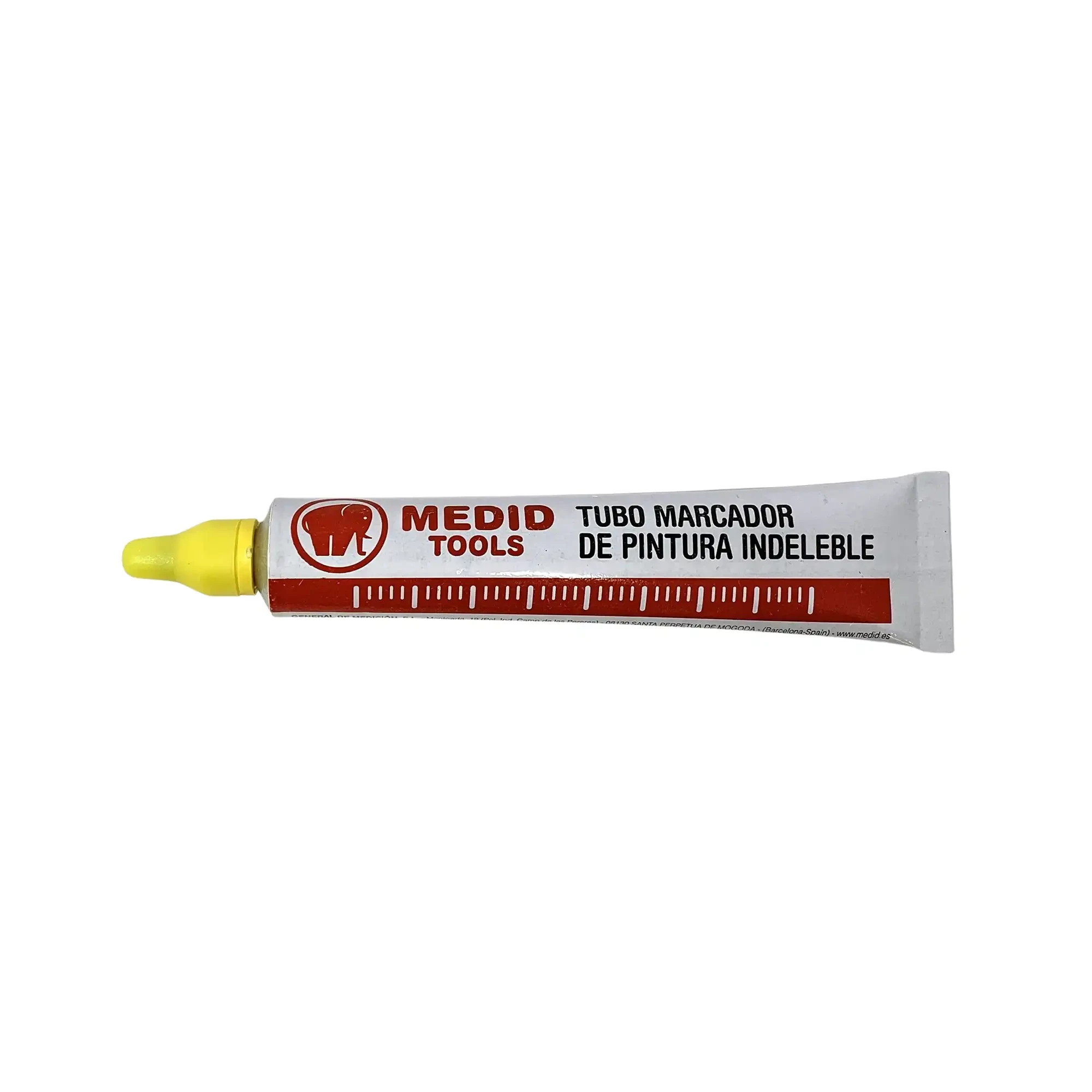 MEDID 595 Permanent tube marker yellow (img_001)