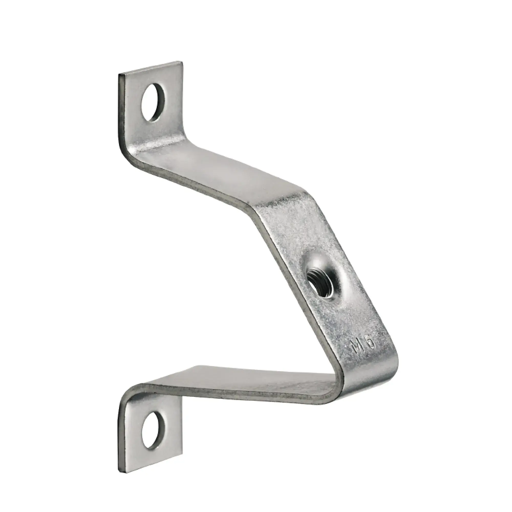 Weidmüller 0164000000 Mounting foot for mounting rail, silver, Steel, M 6, Width: 18 mm (img_001)