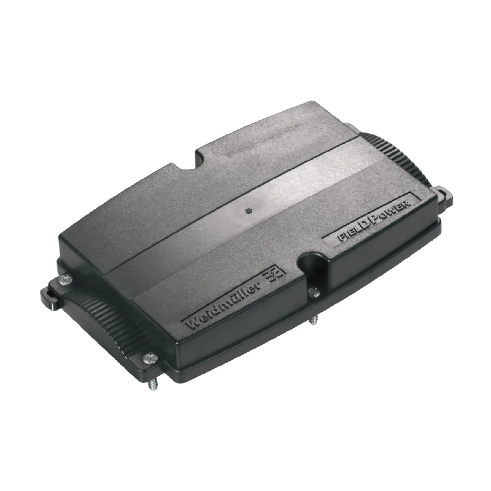 Weidmüller 1068890000 Plastic housing, FieldPower®, 104 x 181 x 25 mm, Gland plates: , Polycarbonate, glass fibre reinforced, untreated, black (img_001)