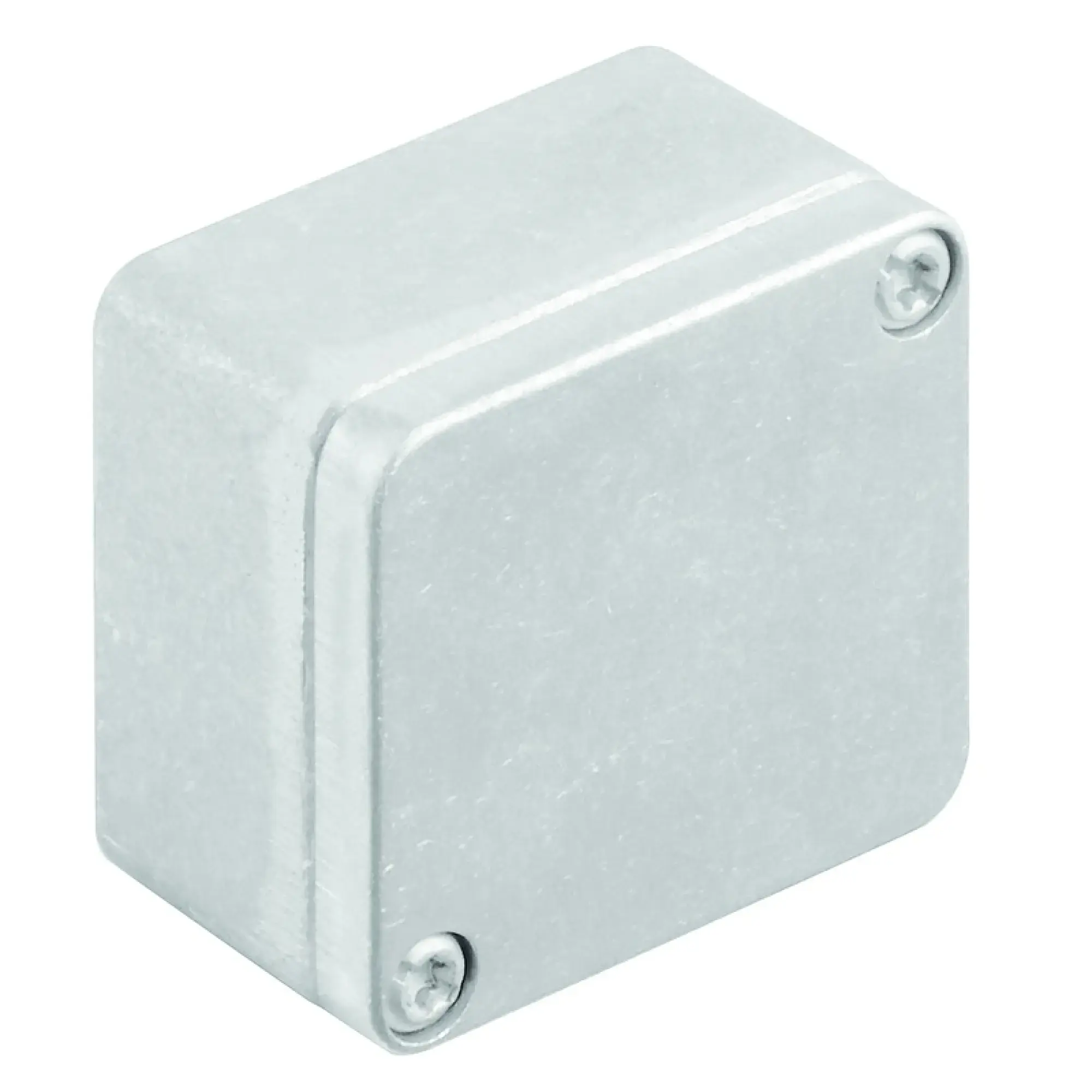 Weidmüller 0573200000 Metal housing, Width: 50 mm, Height: 45 mm, Depth: 30 mm, untreated, Flange plate: No, M4 torx stainless steel screws with slot (img_001)