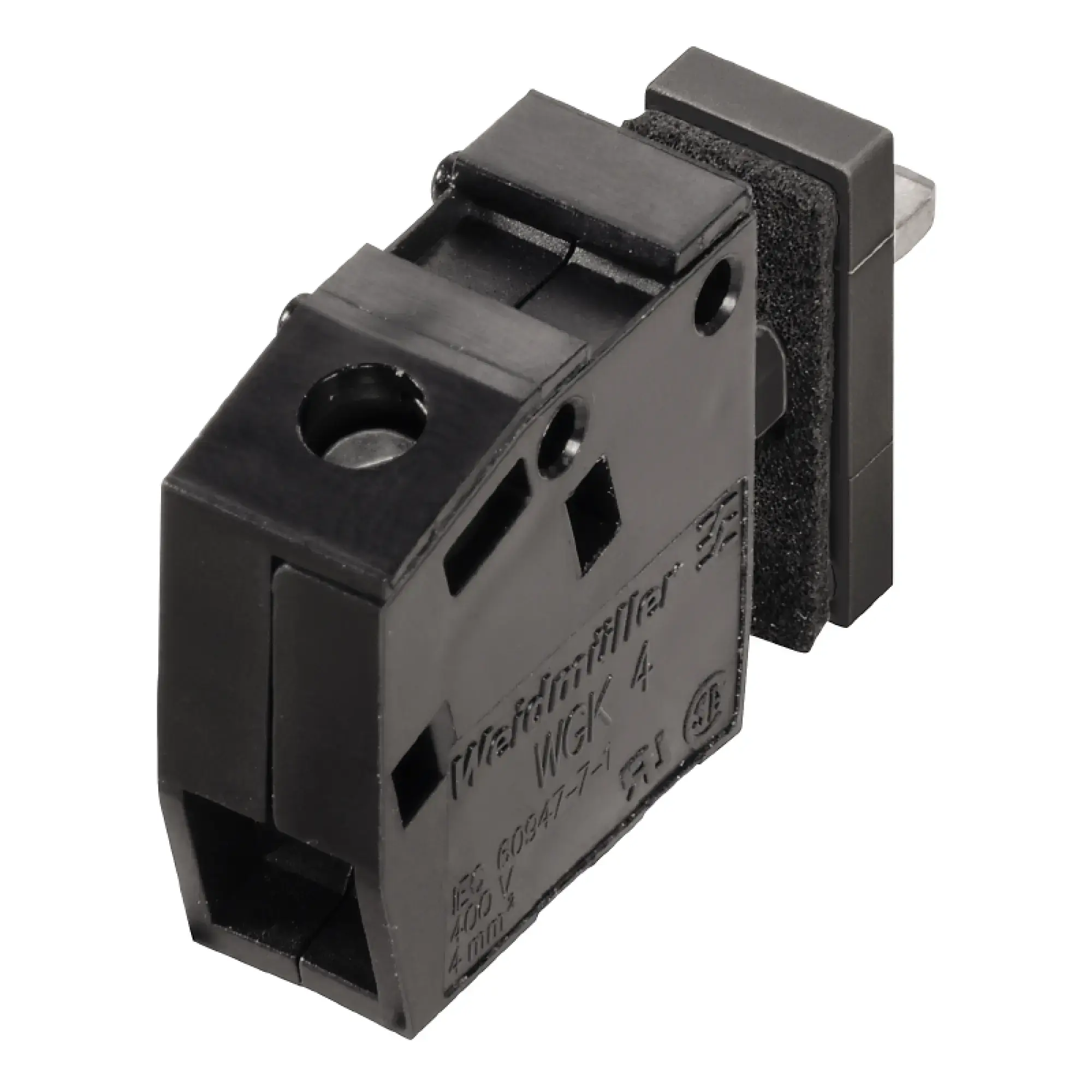 Weidmüller 1003890000 Feed-through terminal, 500 V, 32 A, Width: 8.1 mm, 6 mm², Screw / solder connection, Box (img_001)