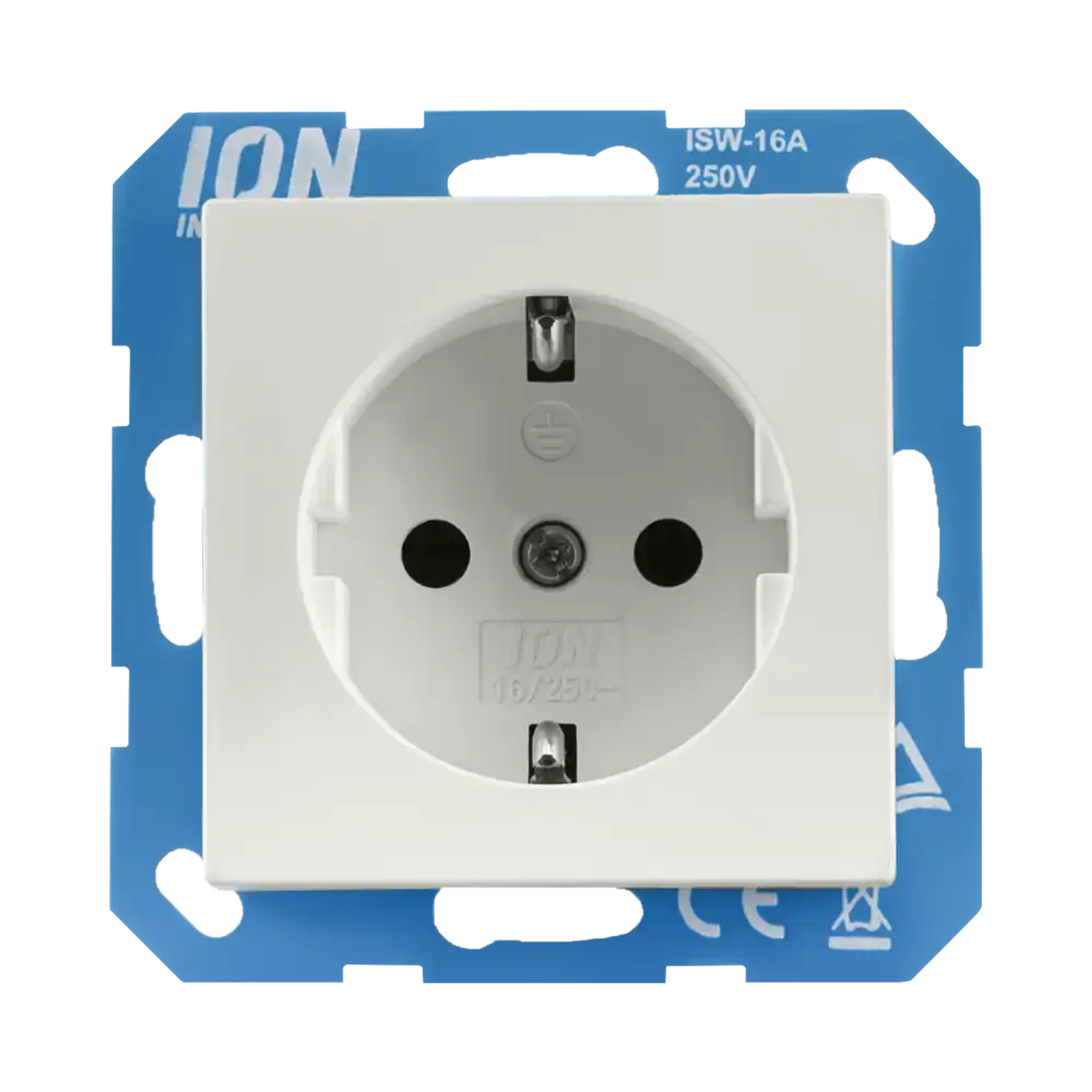 ION INDUSTRIES 10.100.015 Socket outlet V1/J1 Matt Alpine White (img_001)