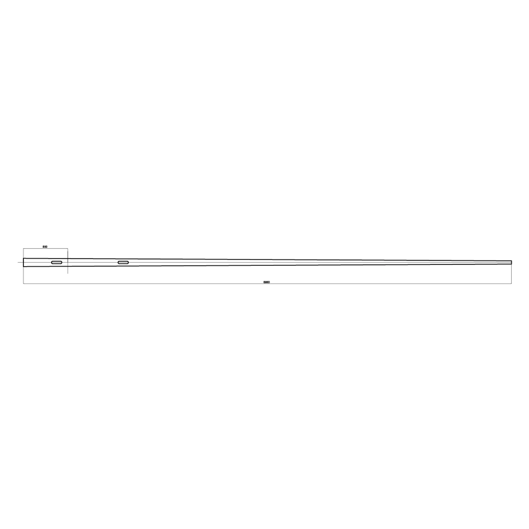 GEWISS GW87592 Lichtmast konisch L= 8800 mm inkl Erdstueck D=60mm Graphitgrau (img_002)