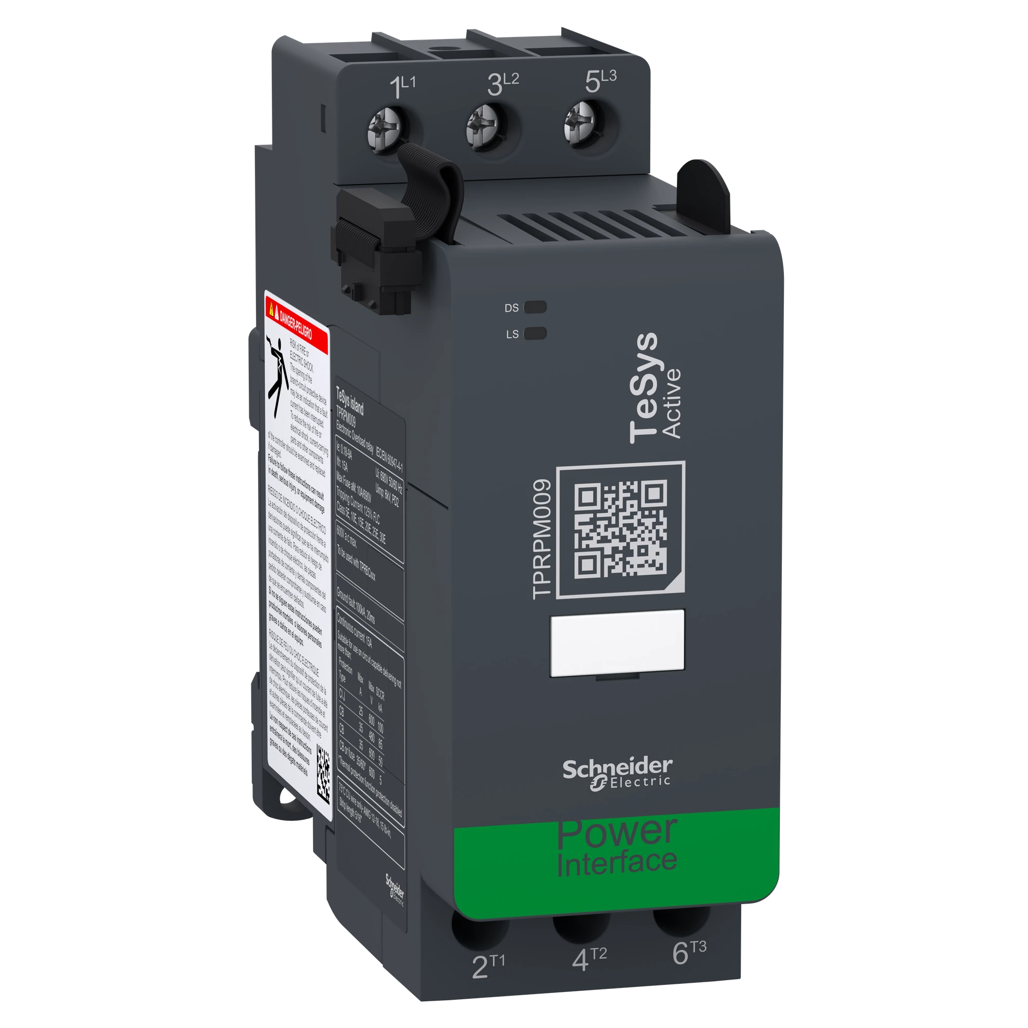 Schneider Electric TPRPM009 Direct Starter 9 A 4 kW, TeSys Island Load Departure Analysis (img_001)