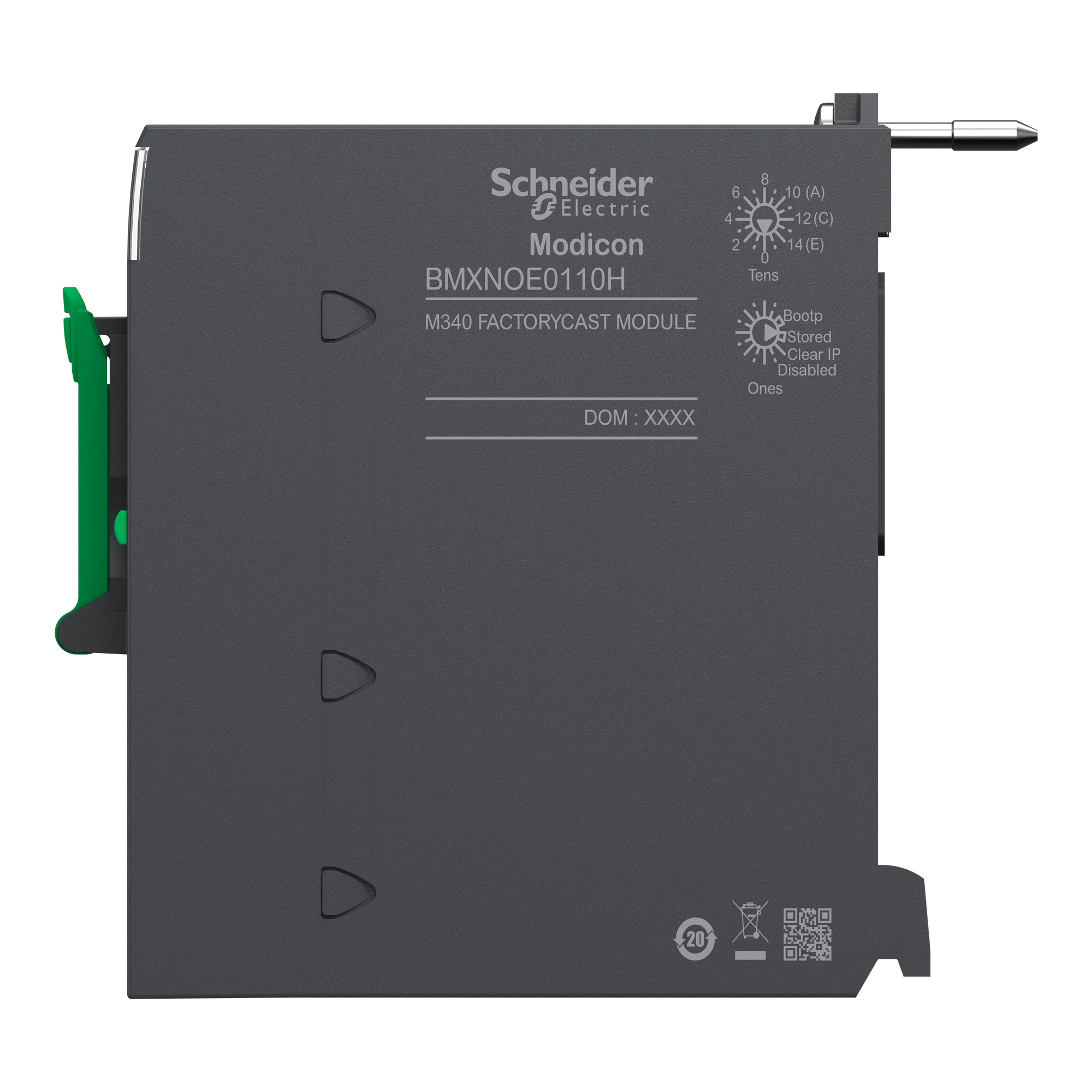 Schneider Electric BMXNOE0110H Modicon M340 Ethernet Module IO-Scanner Modbus TCP, Class C30 max. 32MB Web server, robust execution (img_007)