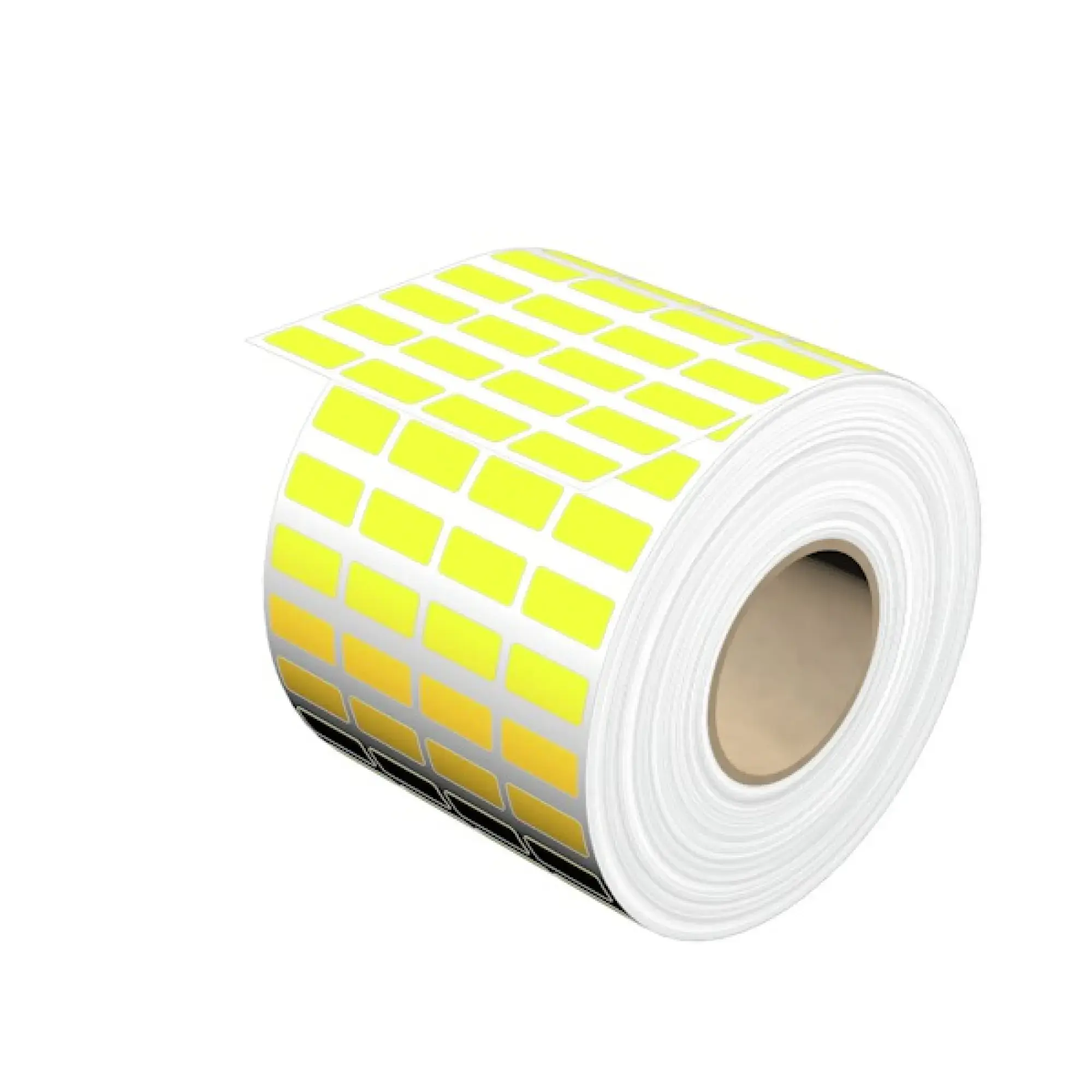 Weidmüller 1027620000 Device marking, Width: 17 mm, Polyester, yellow, Operating temperature range: -40...150 °C (img_001)
