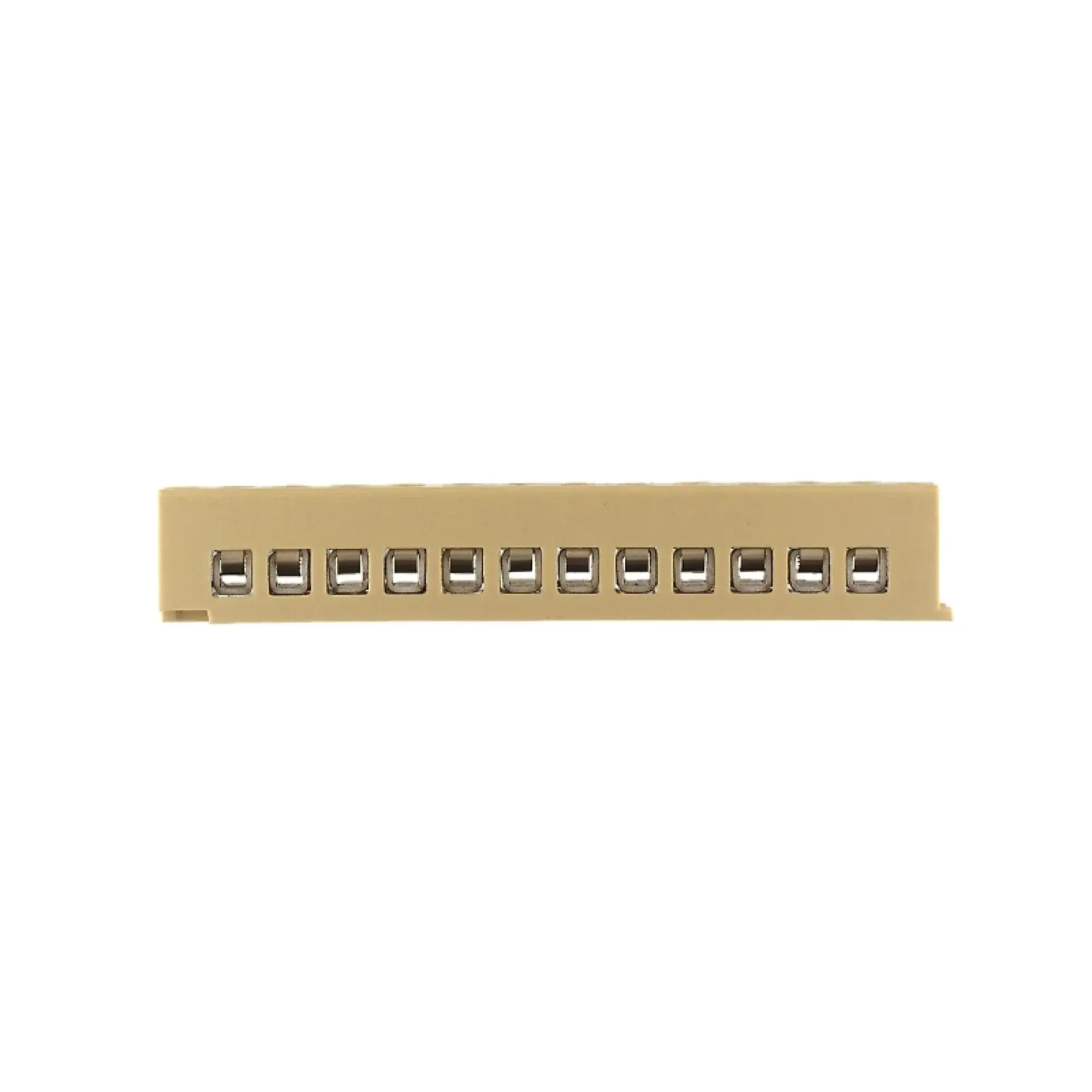 Weidmüller 0241360000 Single- and multi-pole terminal strip, Solder connection, medium yellow, 2.5 mm², 20 A, 125 V, Number of connections: 1, Number of levels: 1, 5VA, V-0 (img_001)