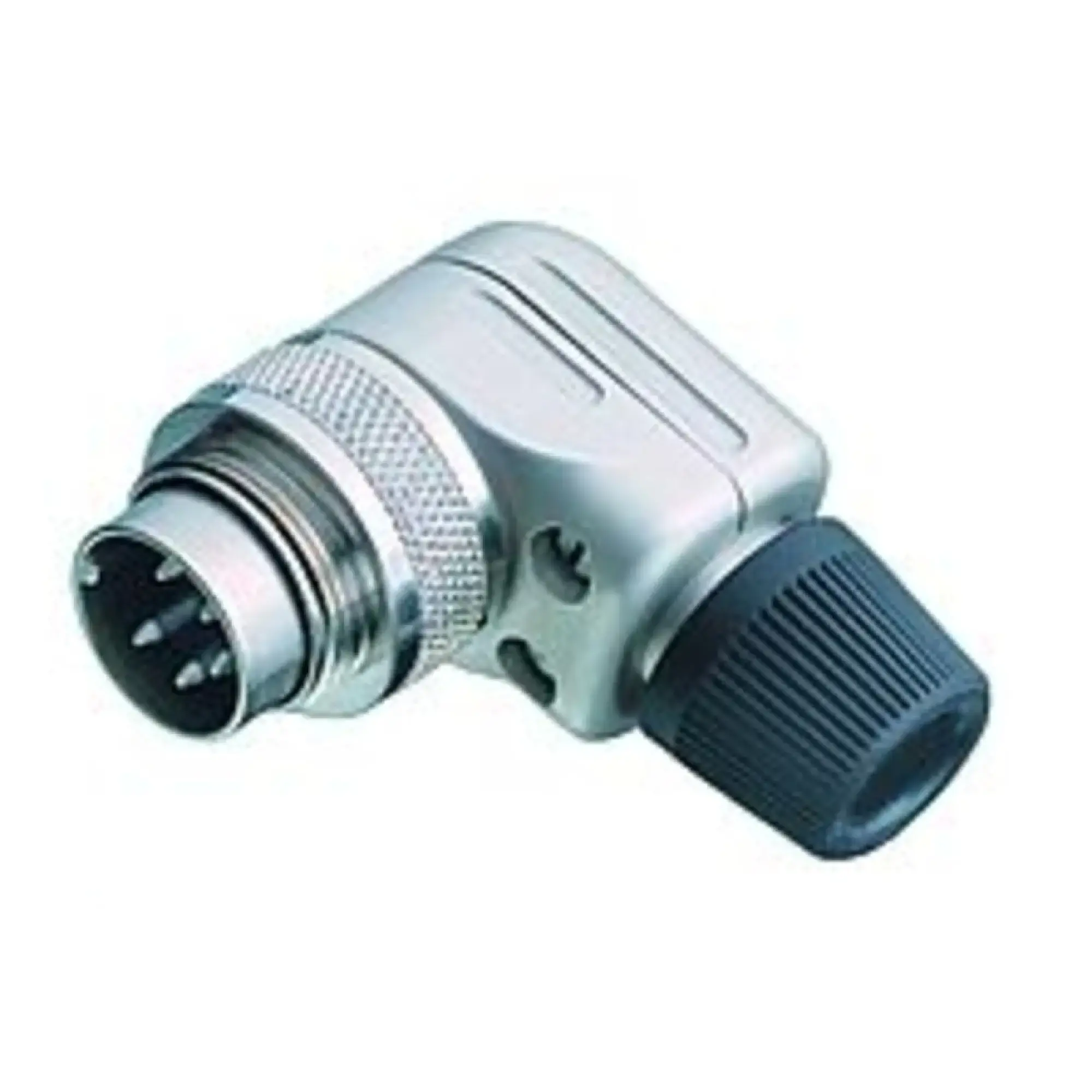 Weidmüller 1304350000 Round plug (field customisable), M16, none, pin, 90&deg;, Solder connection, Number of poles: 4, IP40, Shield connection: No (img_001)