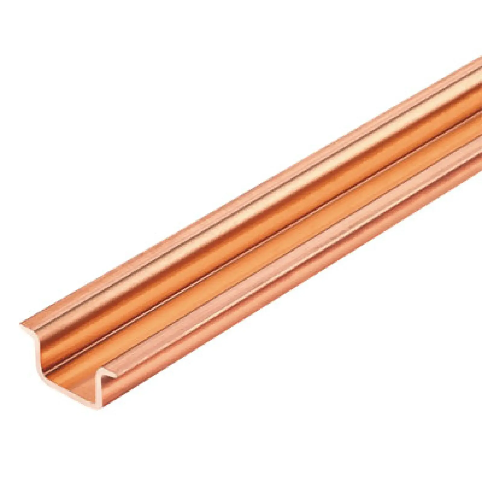 Weidmüller 0270100000 Terminal rail, Accessories, Copper, untreated, Width: 2000 mm, Height: 35 mm, Depth: 15 mm (img_001)