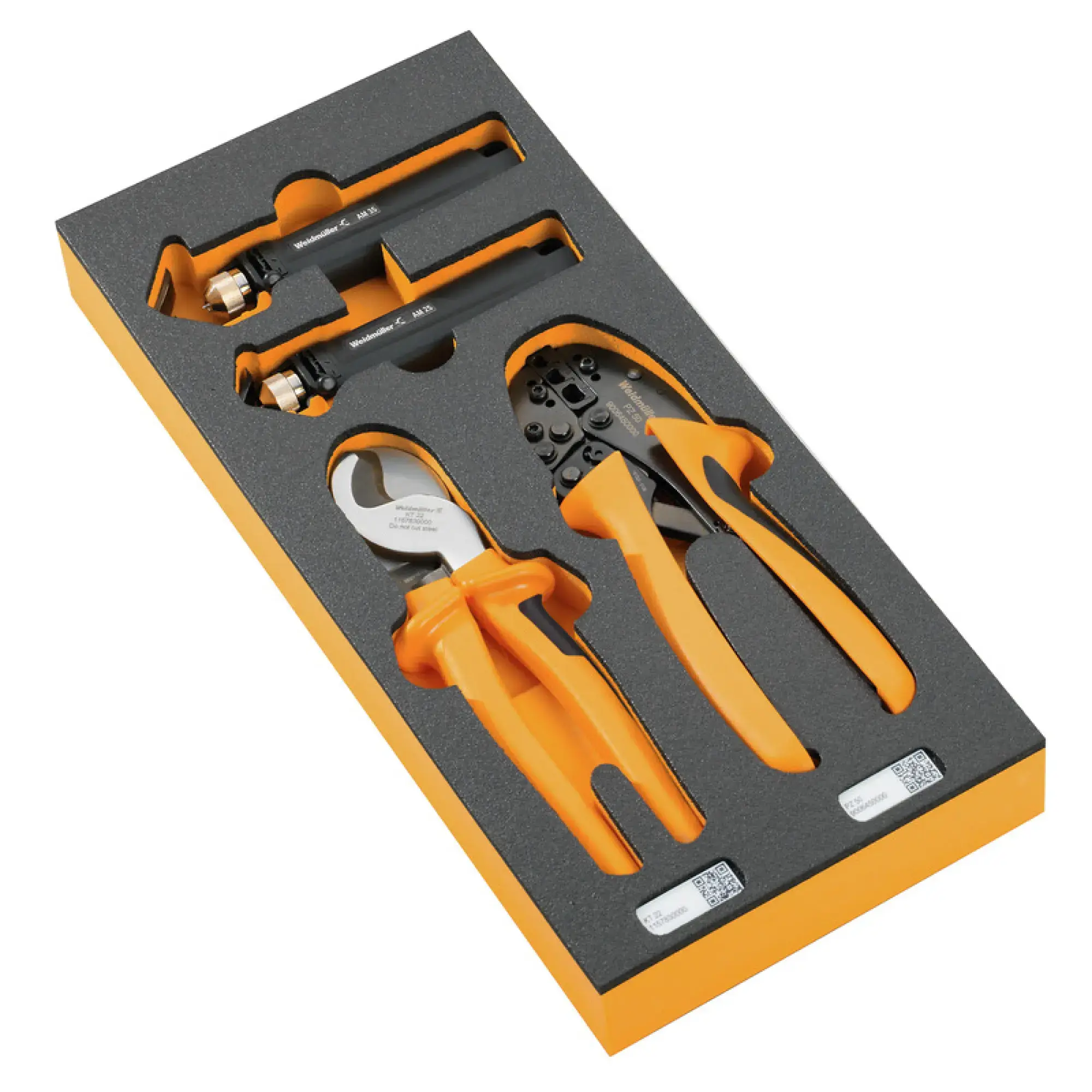 Weidmüller 2683780000 Insert (workshop trolley), with tools, Height: 50 mm, Width: 200 mm, Depth: 447 mm (img_001)