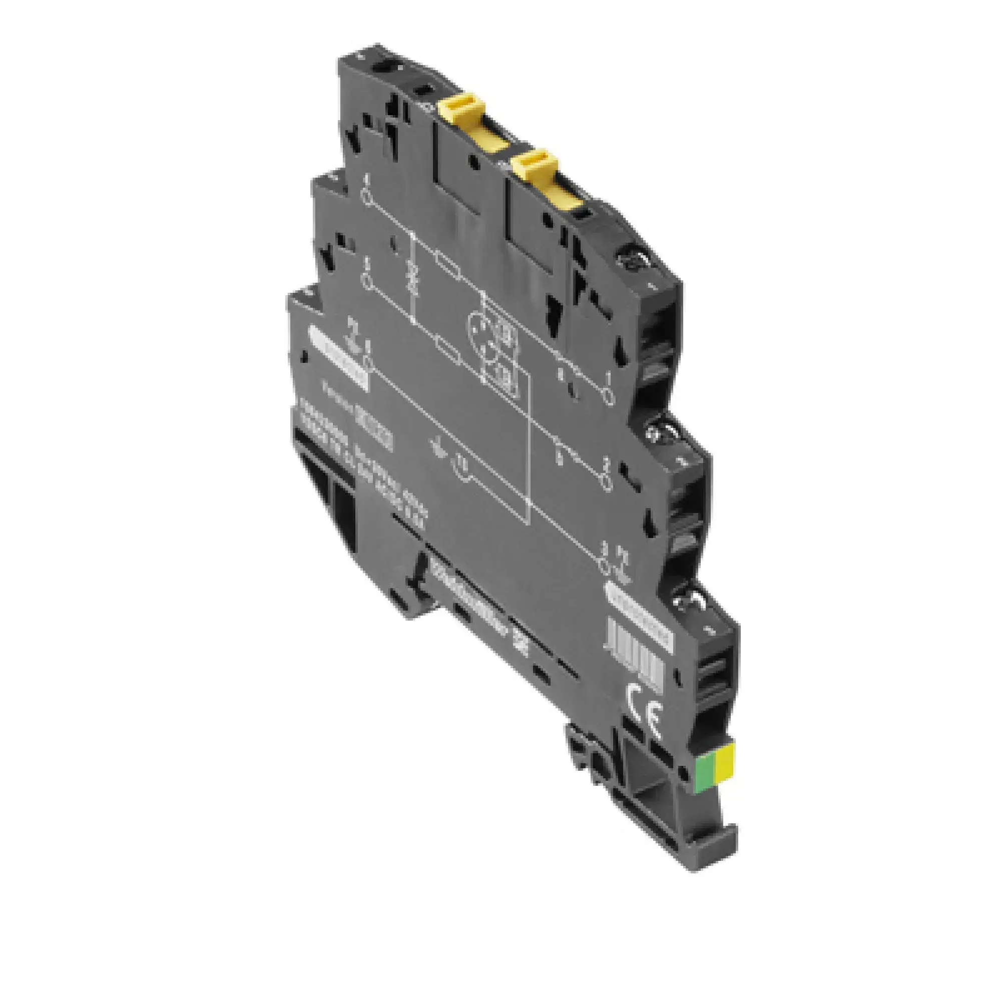 Weidmüller 1064220000 Surge voltage arrester (data networks/MCR-technology), Surge protection for measurement and control, analogue, Number of signals: 1, DC, 12 V, 500 mA, (img_001)