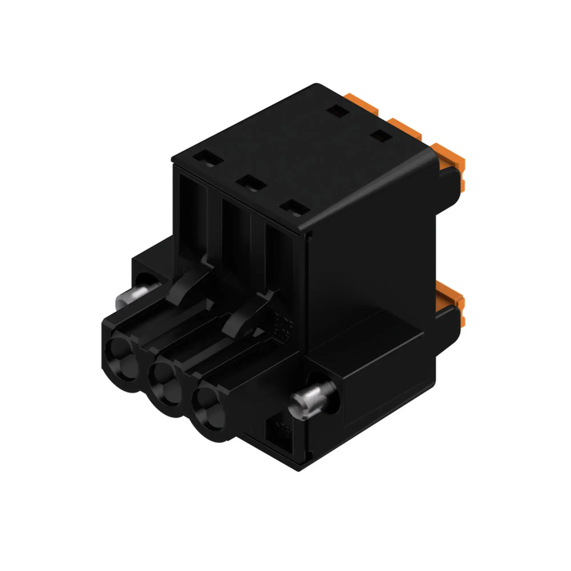 Weidmüller 1000950000 PCB connector (wire connection), 320 V, 20.8 A, Pitch in mm: 5.08, 3.31 mm², Number of poles: 3, PUSH IN with actuator, Box (img_001)
