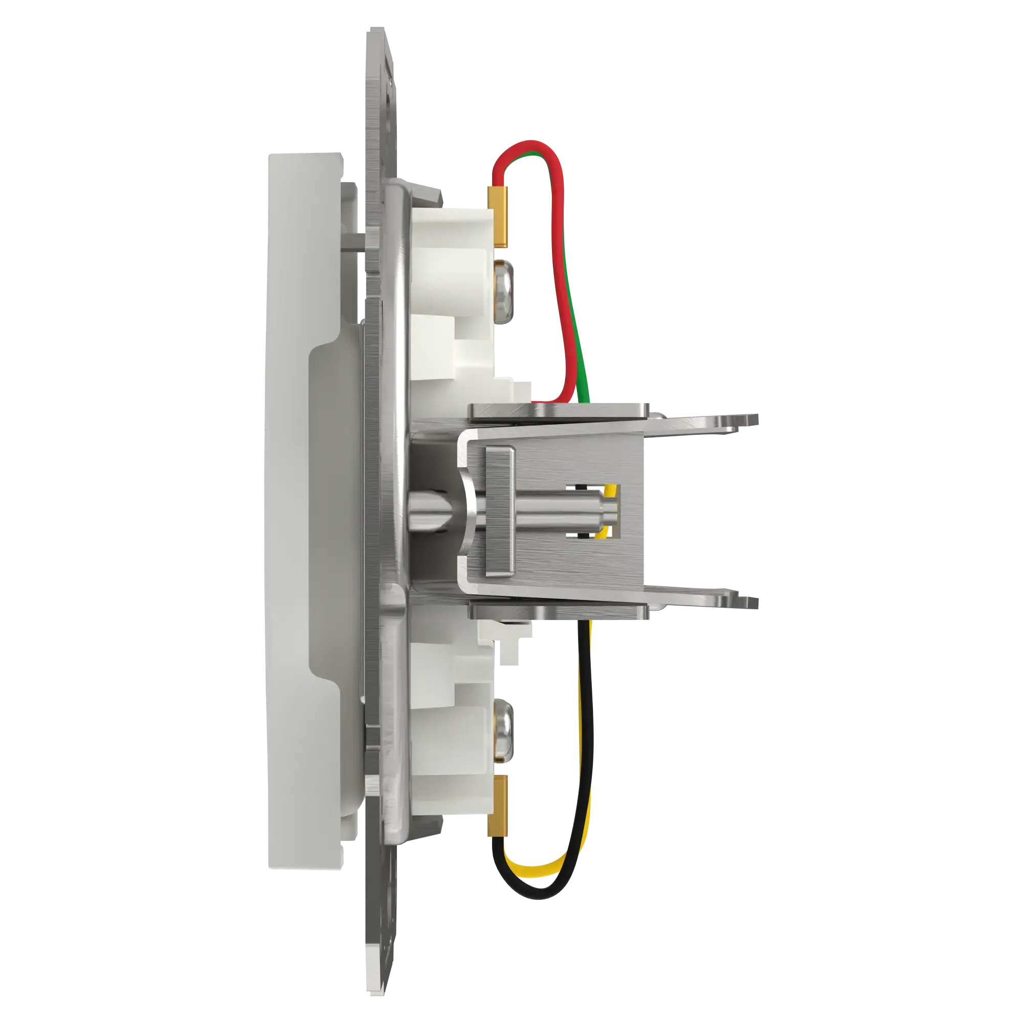 Schneider Electric EPH4170121D RJ11 Telephone Socket 1-Port flush-mounted, white, Asfora (img_006)