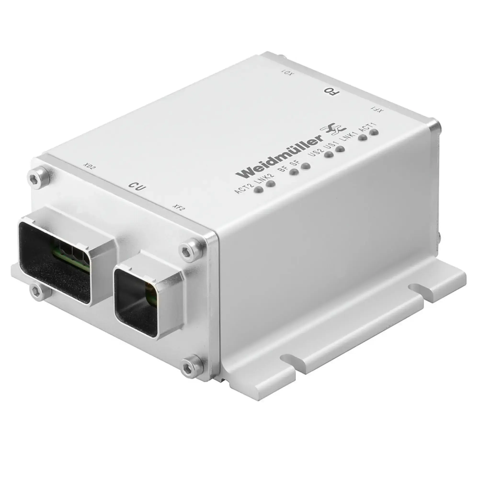 Weidmüller 2588270000 Media converter (RJ45 / FO), IP65, PROFINET PushPull Power, Connection 1: SCRJ, PushPull Power, Connection 2: RJ45, PushPull Power (img_001)