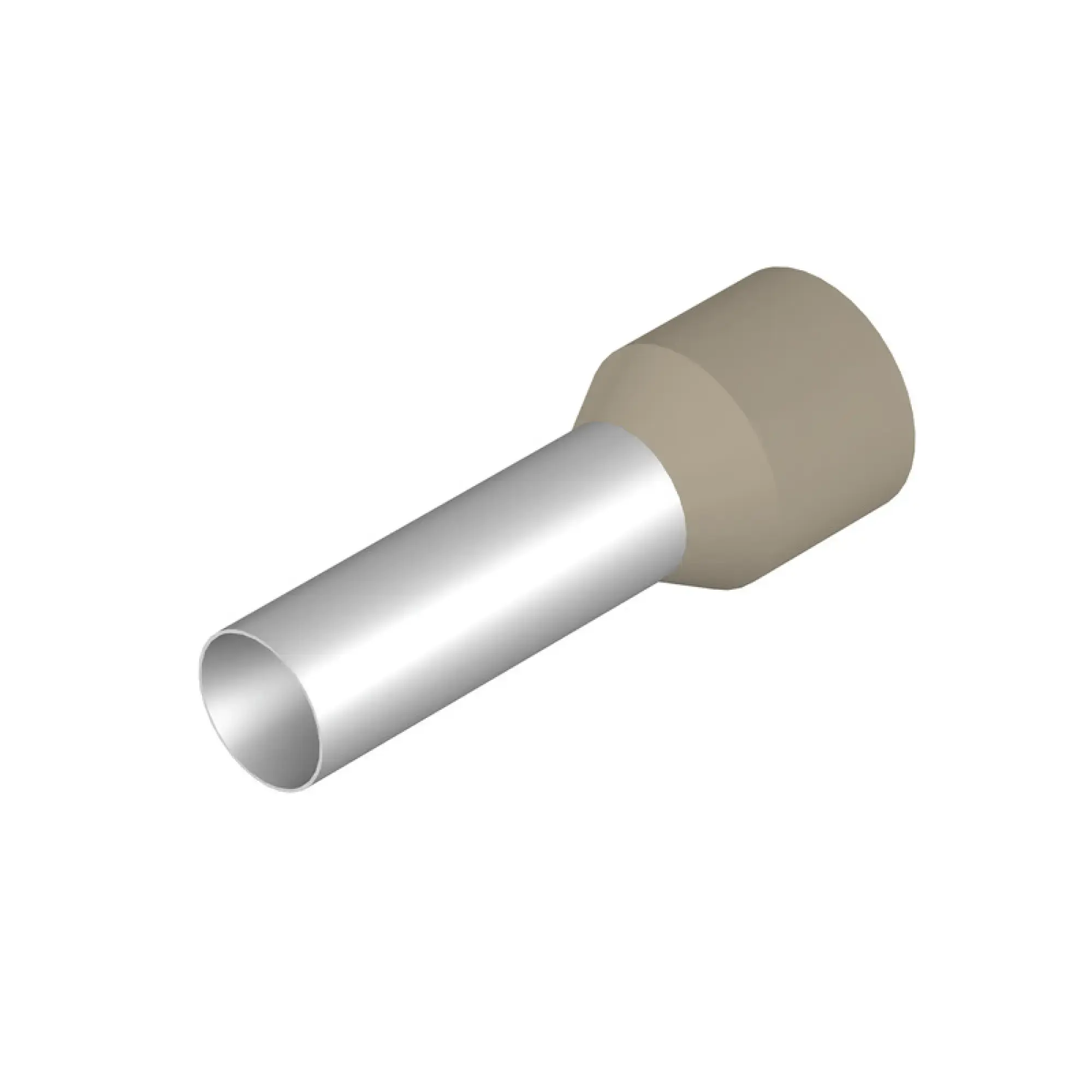 Weidmüller 0317300000 Wire end ferrule, Standard, 35 mm², Stripping length: 28 mm, beige (img_001)