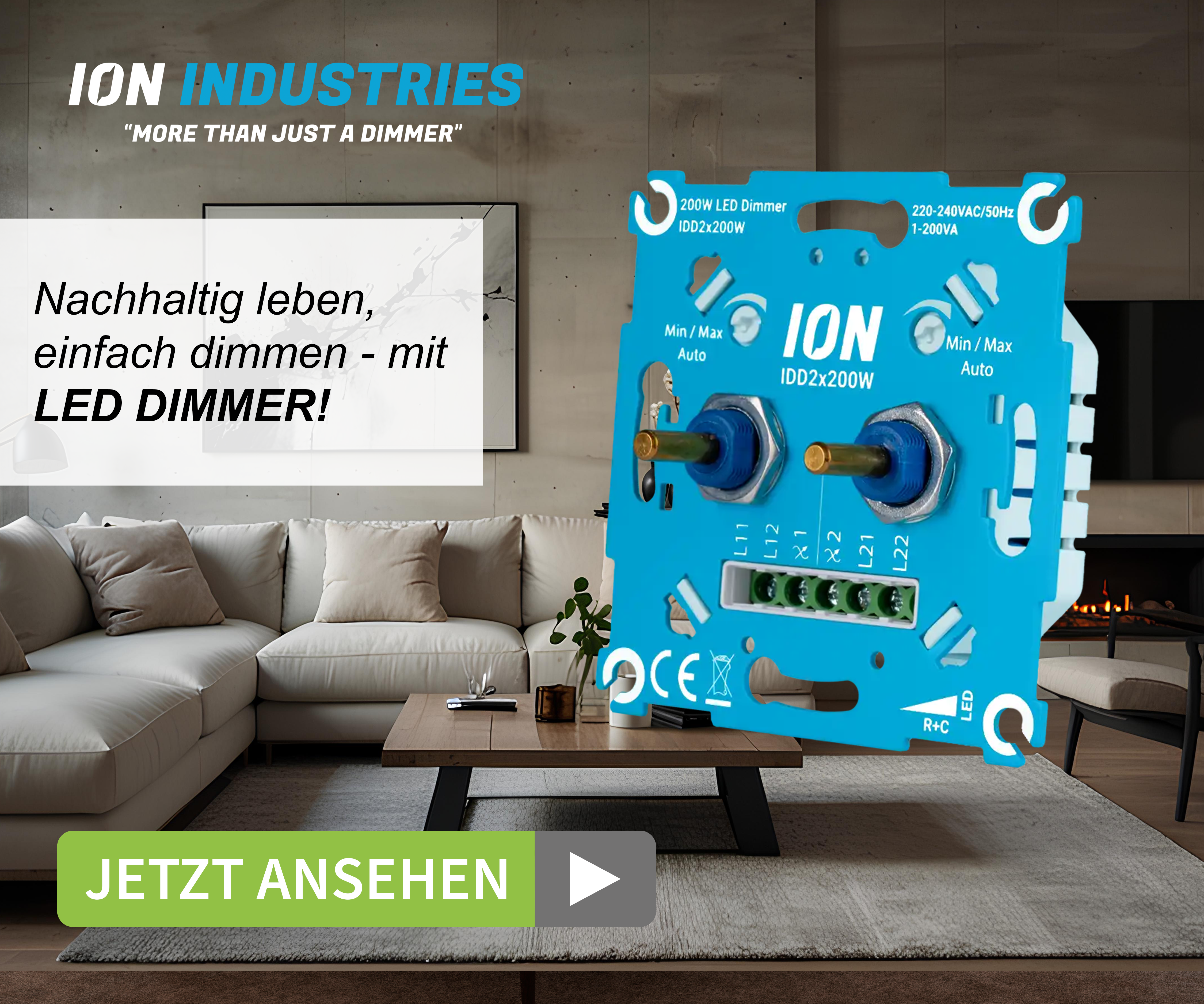 ION INDUSTREIS LED DIMMER