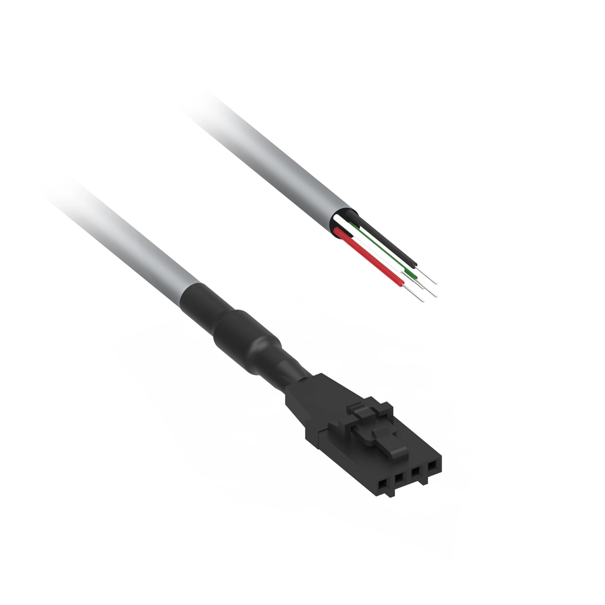 Schneider Electric SSRAC200 Connection cable, 4-pole, compatible with Harmony SSM2 series solid-state relay (img_001)